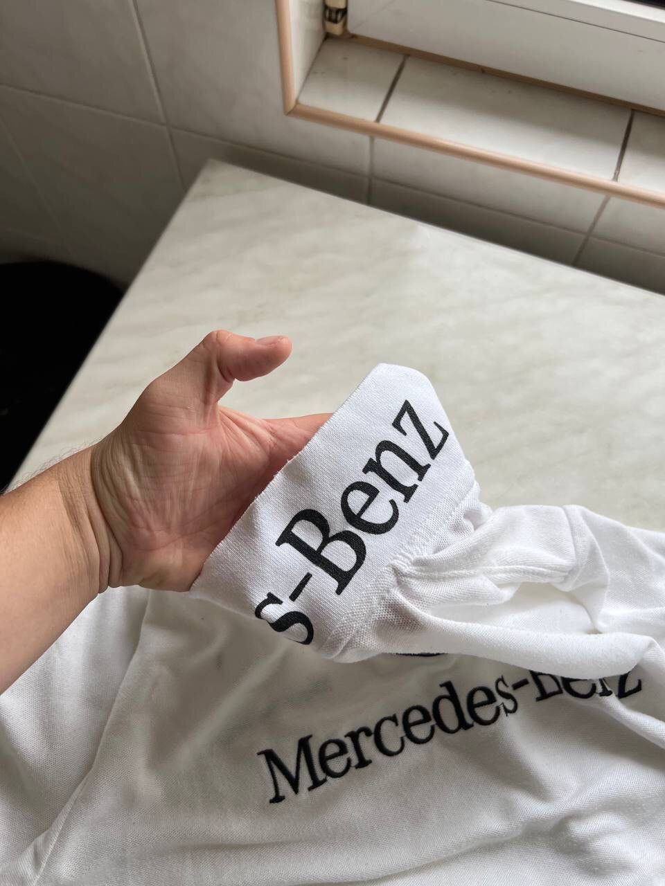 Mercedes-Benz × Vintage Mercedes Benz vintage polos tee 90s Size US XL / EU 56 / 4 - 9 Thumbnail