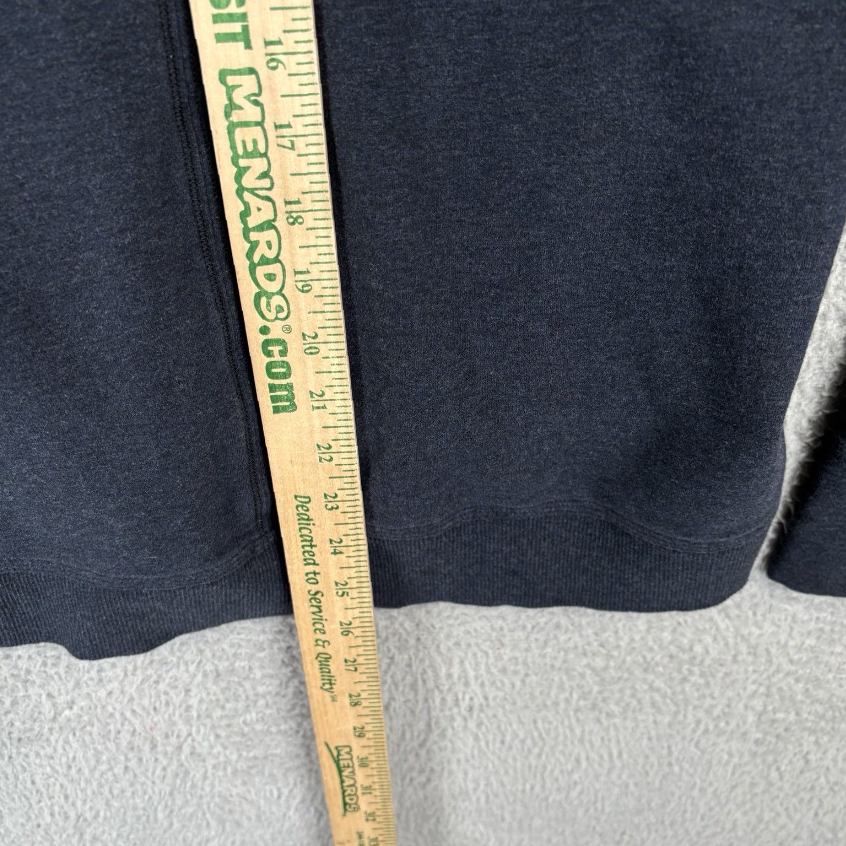 Lululemon VINTAGE Lululemon Stress Less Hoodie Funnel Neck Dark Navy 6 Womens Hoodie Pullover Hooded Pockets Slim Size M / US 6-8 / IT 42-44 - 7 Thumbnail