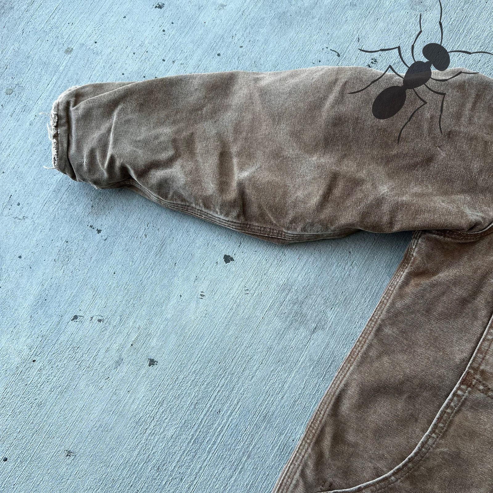 Carhartt × Vintage Carhartt YOUTH brown arctic work wear jacket Size US XS / EU 42 / 0 - 11 Thumbnail