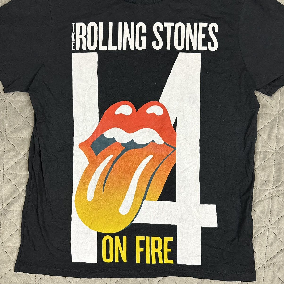 Band Tees The Rolling Stones T-shirt 14 On Fire Size US XL / EU 56 / 4 - 3 Thumbnail