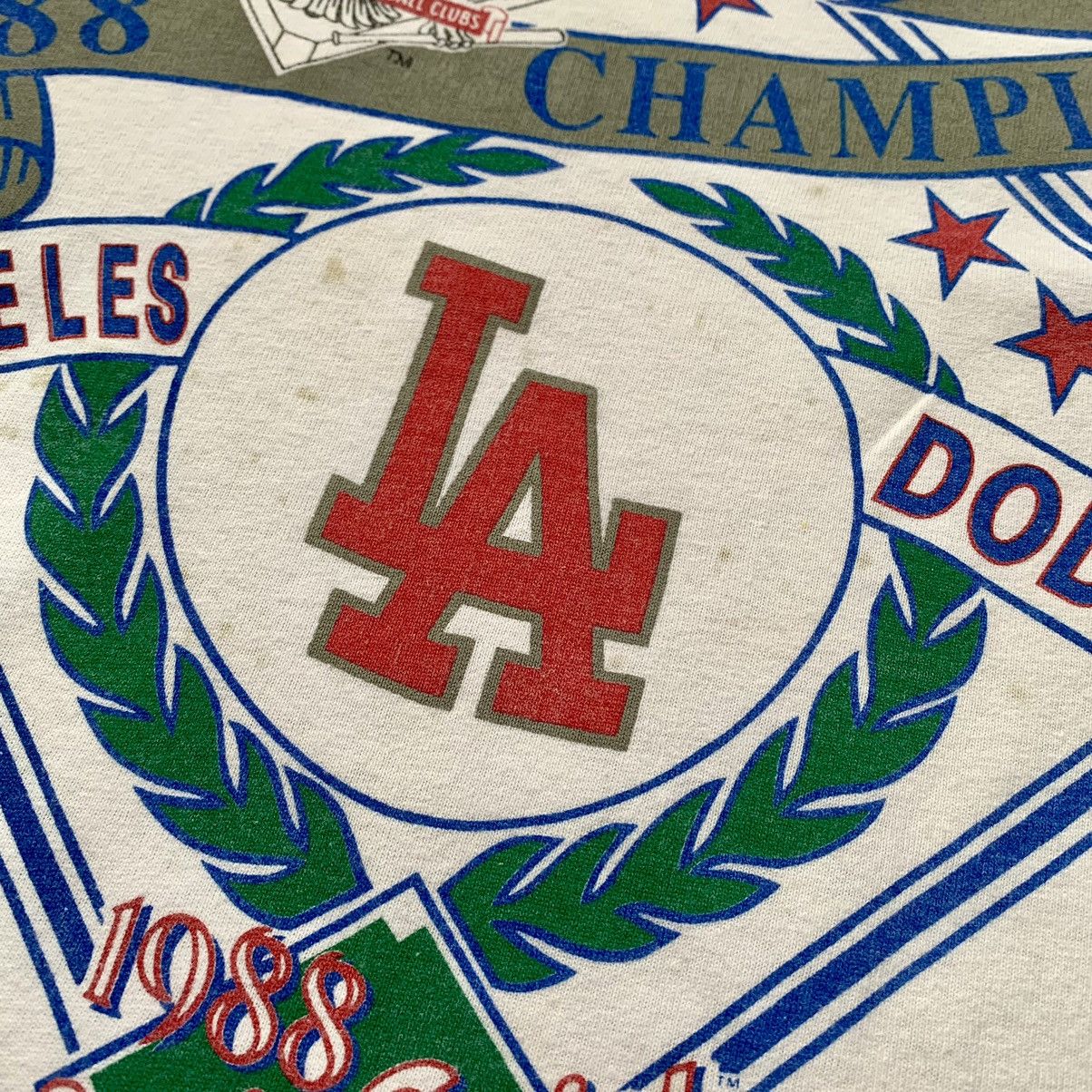 MLB Vintage La Dodgers World Champions 1988 Size US L / EU 52-54 / 3 - 4 Thumbnail