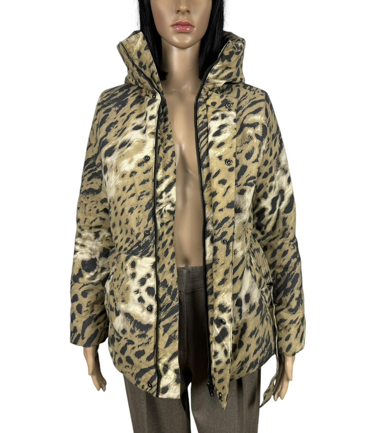 Jean Paul Gaultier Gaultier Junior Leopard Printed Parka Jacket Belted 14Anni Size XS / US 0-2 / IT 36-38 - 10 Thumbnail