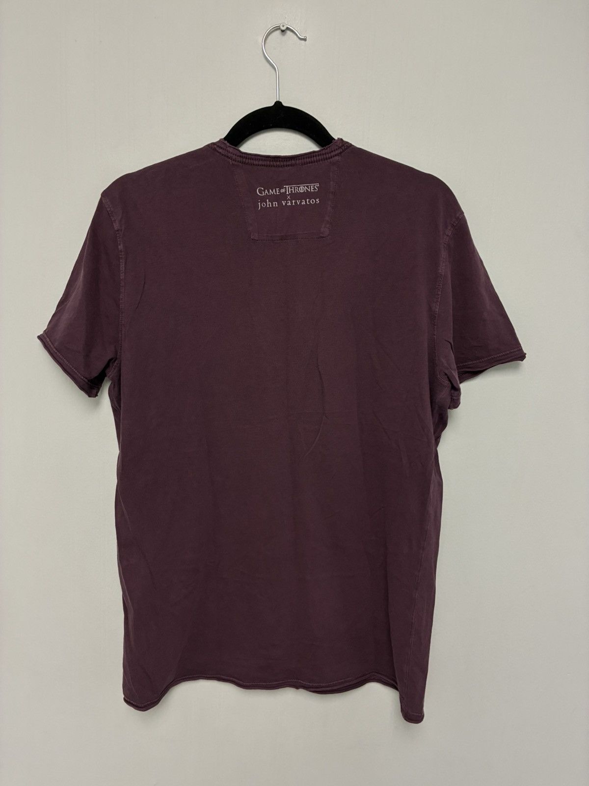 John Varvatos limited edition Game of thrones GOT tee Size US S / EU 44-46 / 1 - 5 Thumbnail