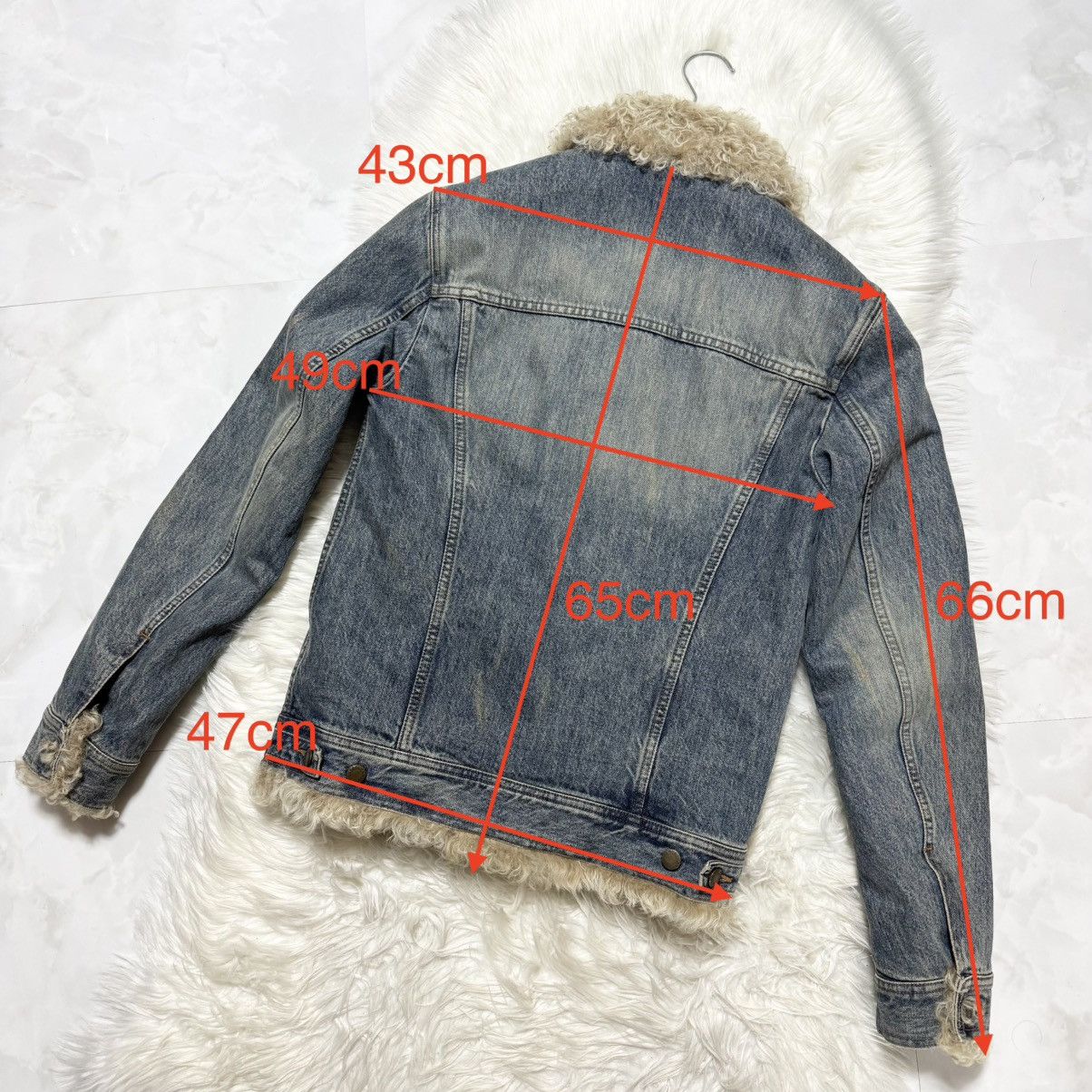Dolce & Gabbana Dolce & Gabbana fur-lined denim blouson jacket Size US S / EU 44-46 / 1 - 10 Thumbnail