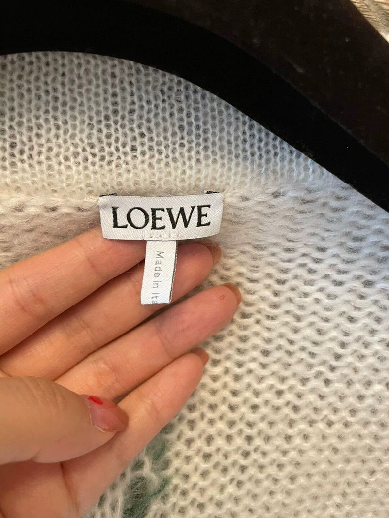 Loewe Loewe Long knitted sweater with pattern Size XS / US 0-2 / IT 36-38 - 3 Thumbnail