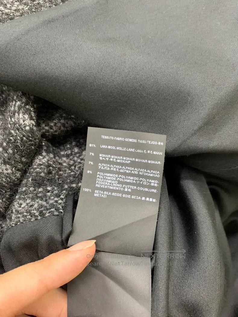 Saint Laurent Paris Saint Laurent Paris Gray Striped Wool Suit Size XS / US 0-2 / IT 36-38 - 6 Thumbnail