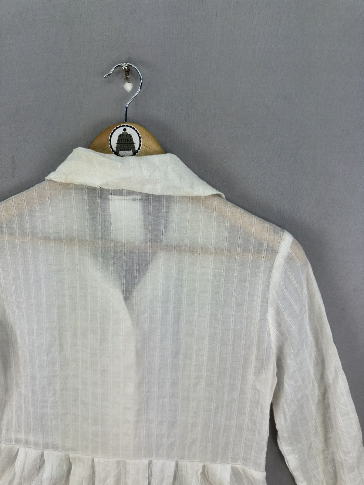 Japanese Brand Yoshi Kondo Paris Blouse Size XS / US 0-2 / IT 36-38 - 5 Thumbnail