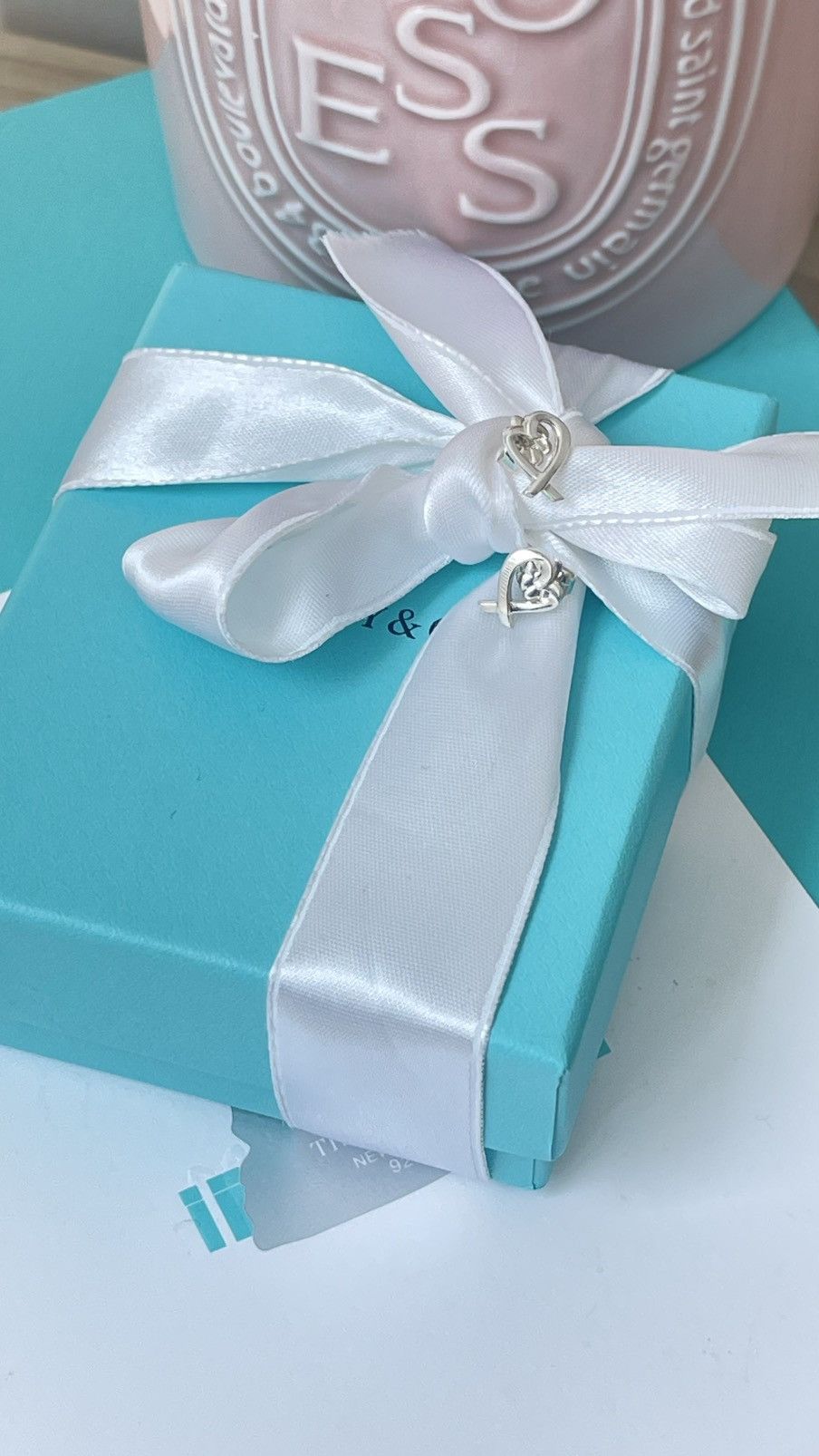 Tiffany & Co. Tiffany Paloma Picasso Loving Heart Earrings Silver NEW $525 Size ONE SIZE - 13 Thumbnail