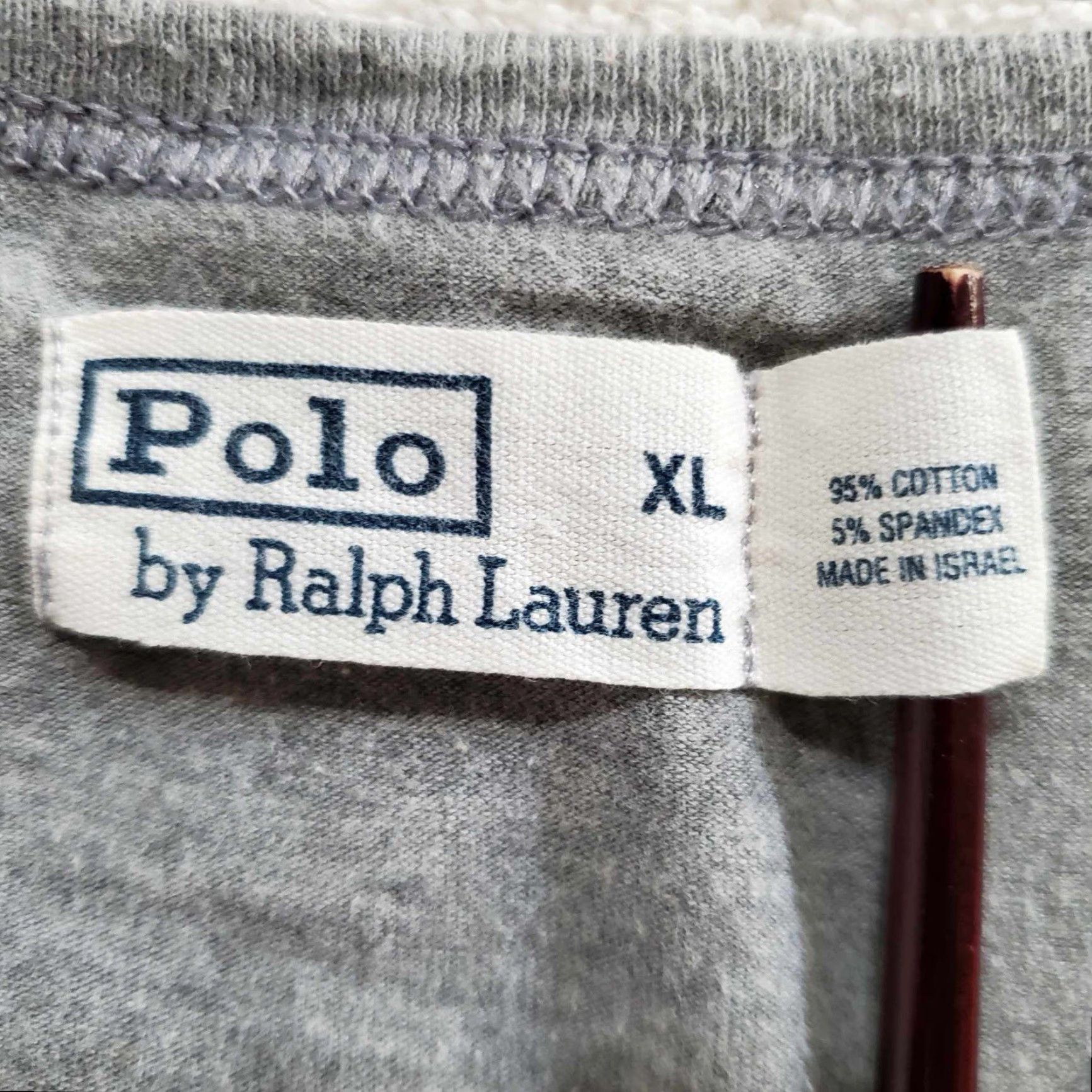 Polo Ralph Lauren VINTAGE Polo By Ralph Lauren Tank Top XL Womens Gray Tank XL Women Size XL / US 12-14 / IT 48-50 - 2 Thumbnail
