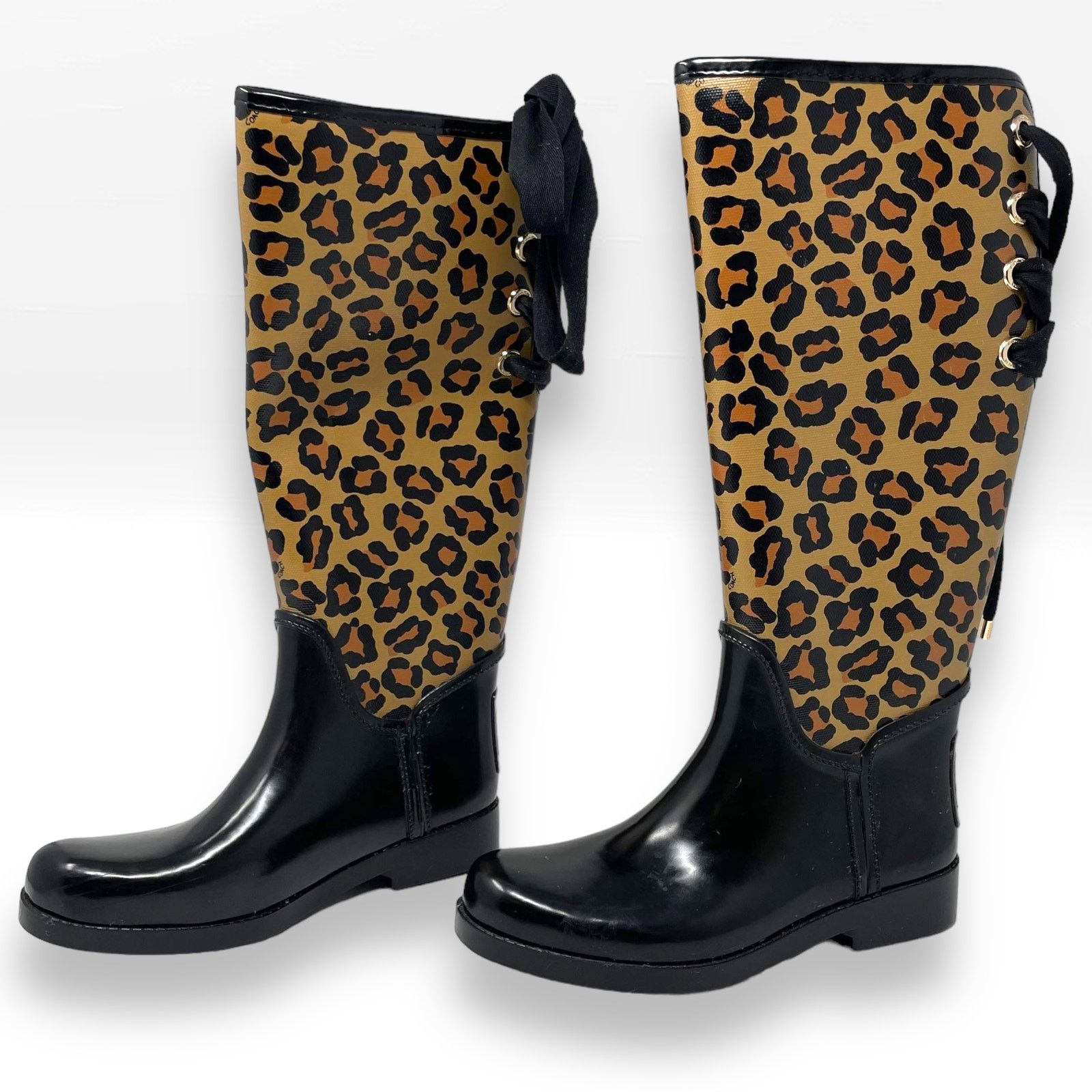 Coach rain boots size 11 clearance