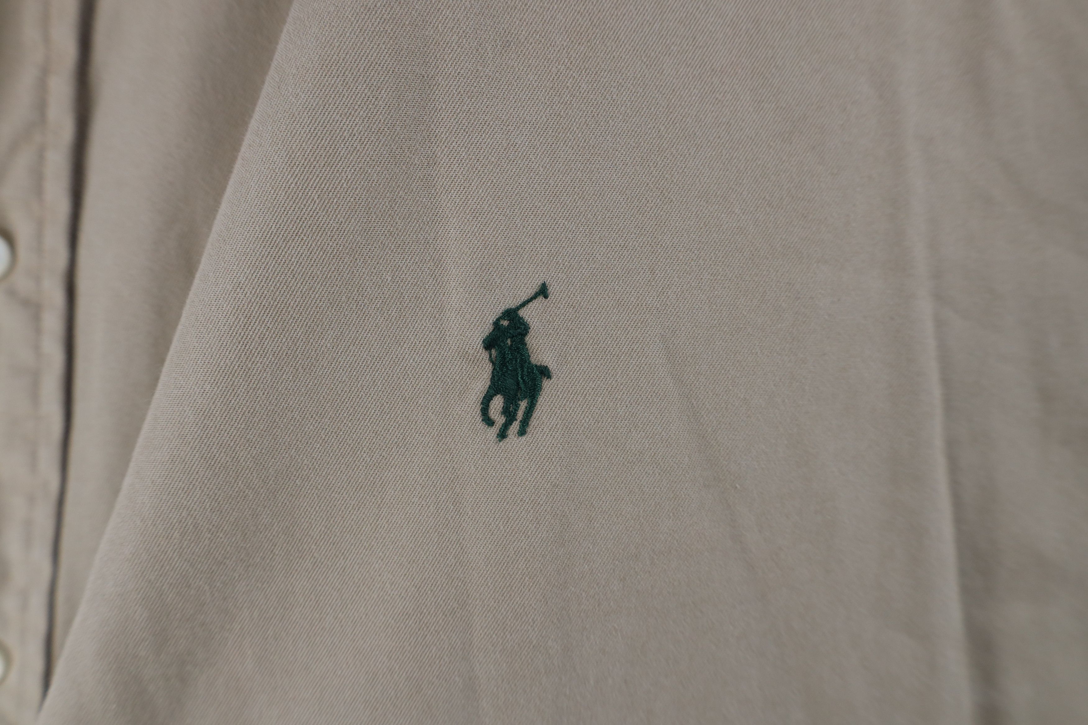 Ralph Lauren × Vintage Vintage 90s Ralph Lauren Fit Collared Button Down Shirt Size US XXL / EU 58 / 5 - 4 Thumbnail