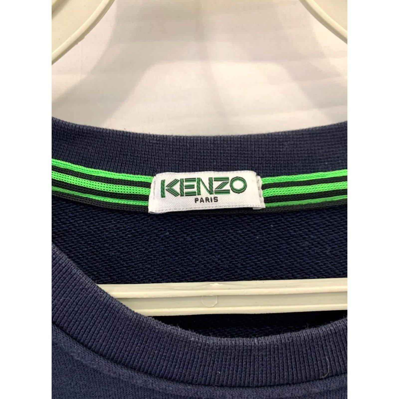 Kenzo KENZO Paris Tiger Embroidered Sweatshirt Navy Blue Mens XXL Authentic Size US XXL / EU 58 / 5 - 3 Thumbnail