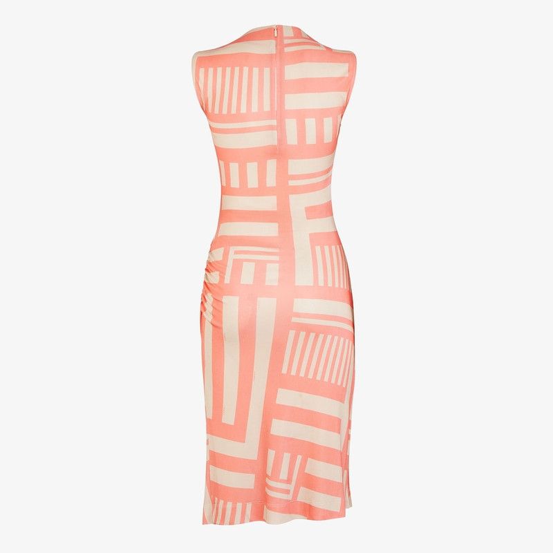 Fendi o1s1wg110326 Dress in Pink Size L / US 10 / IT 46 - 2 Thumbnail