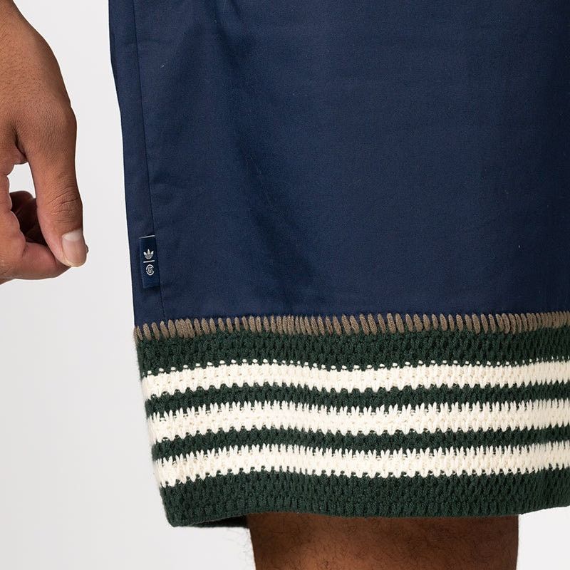 Adidas × CLOT NWT Woven Shorts Medium Night Indigo $140 Crochet Unisex Size US 30 / EU 46 - 7 Thumbnail