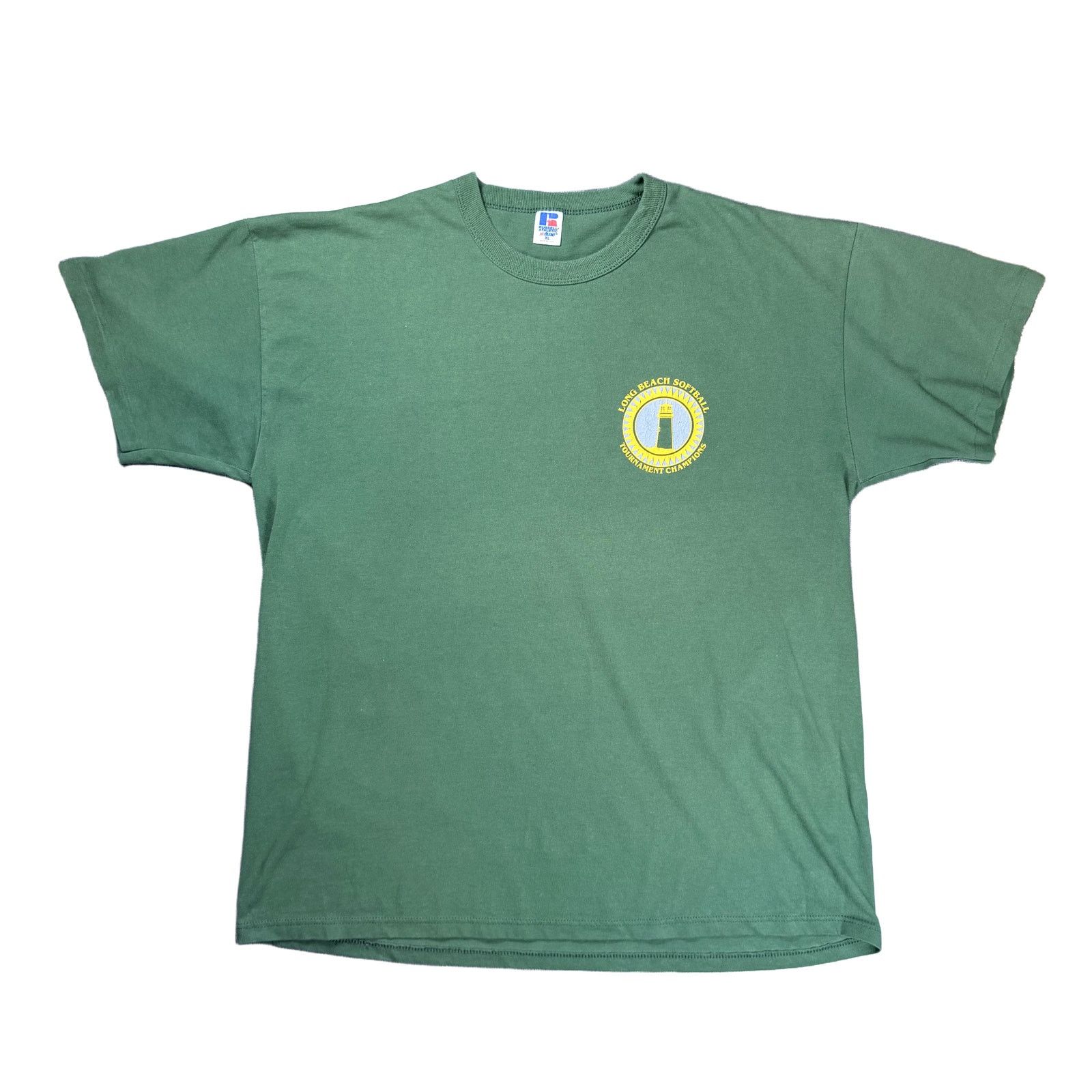 Russell Athletic Vintage 90s Russell Athletic Long Beach Softball Tee XL Size US XL / EU 56 / 4 - 2 Thumbnail
