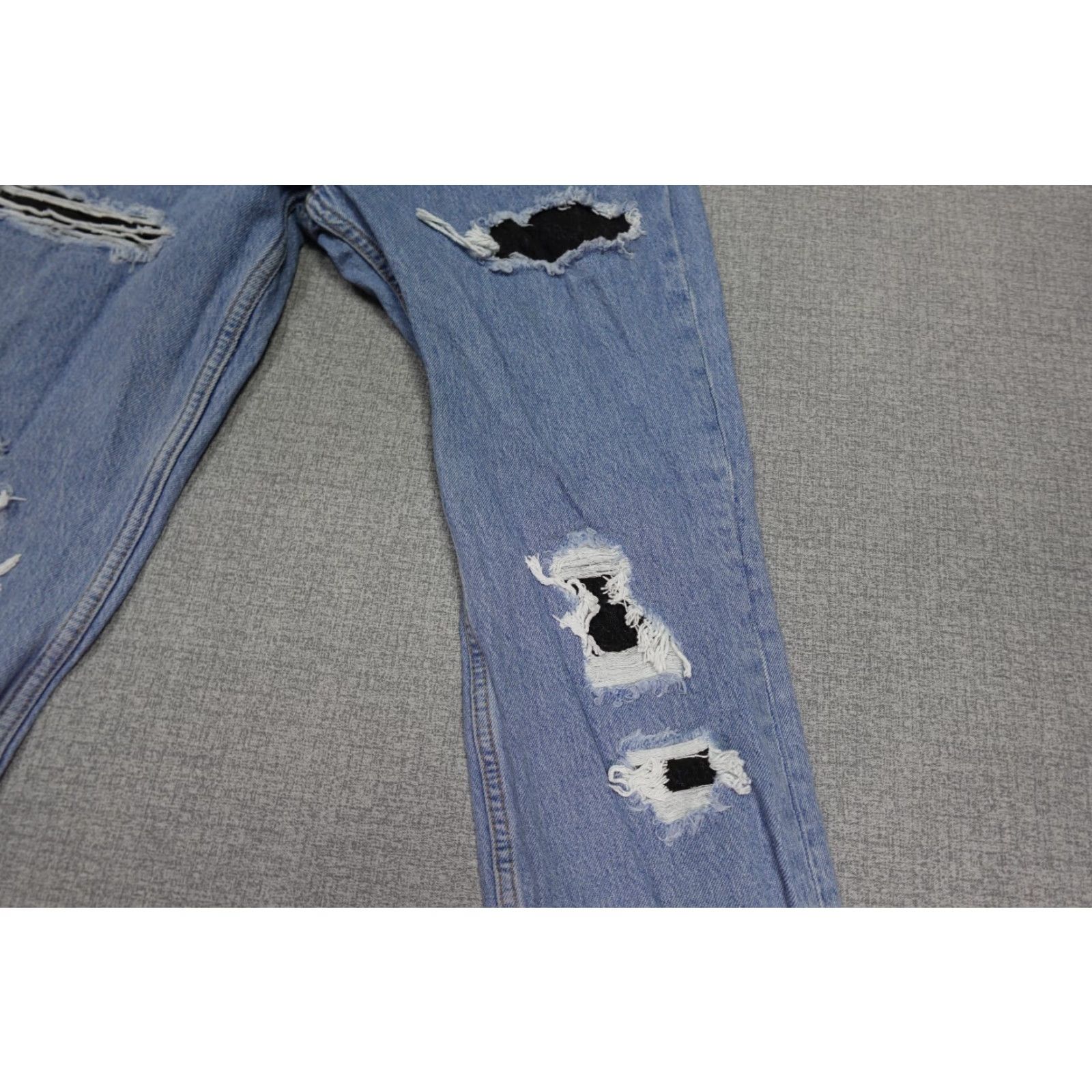 Levi's Levi's 511 Jeans Men's 30x30 Blue Slim Fit Light Wash denim Zip 5-Pocket USA Model Levi's 500 Series Slimming Crew Mens Size US 30 / EU 46 - 5 Thumbnail