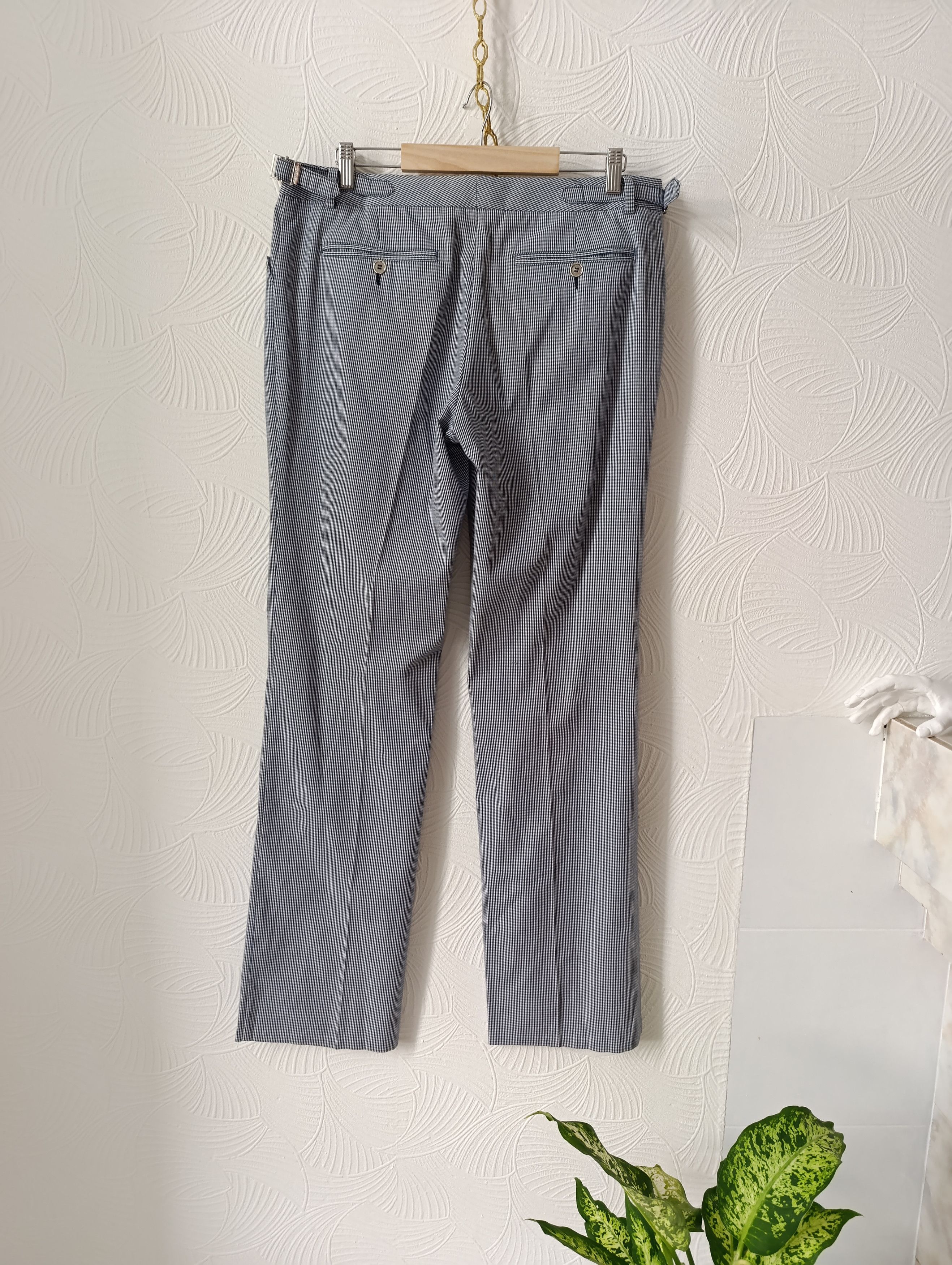 Dolce & Gabbana DOLCE GABBANA WOMENS TROUSERS PANTS IN CHECK Size 32" / US 10 / IT 46 - 11 Thumbnail