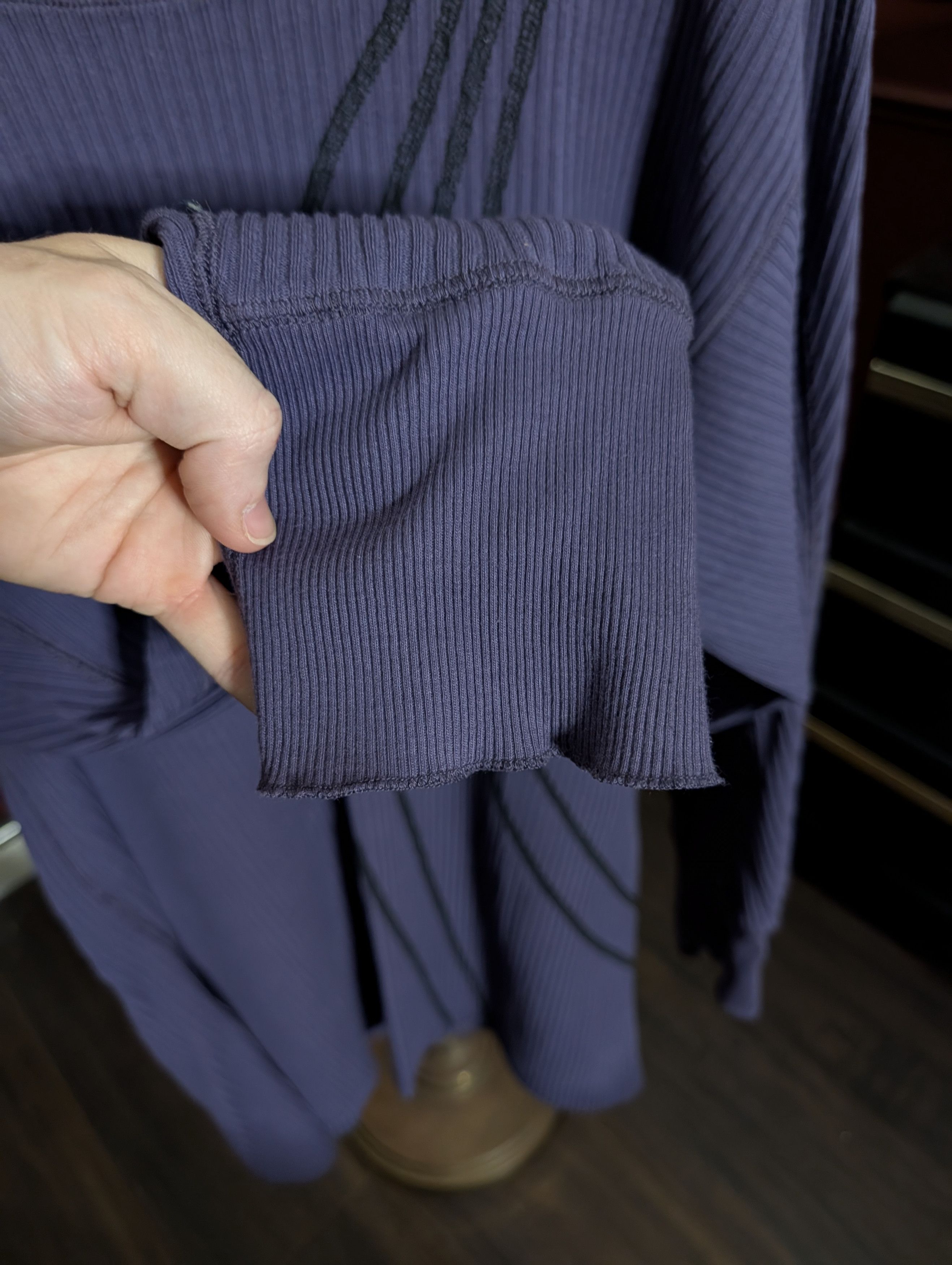 Kiko Kostadinov Grail SS19 Interviews plum embroidered Italian shirt w tags Size US L / EU 52-54 / 3 - 7 Thumbnail