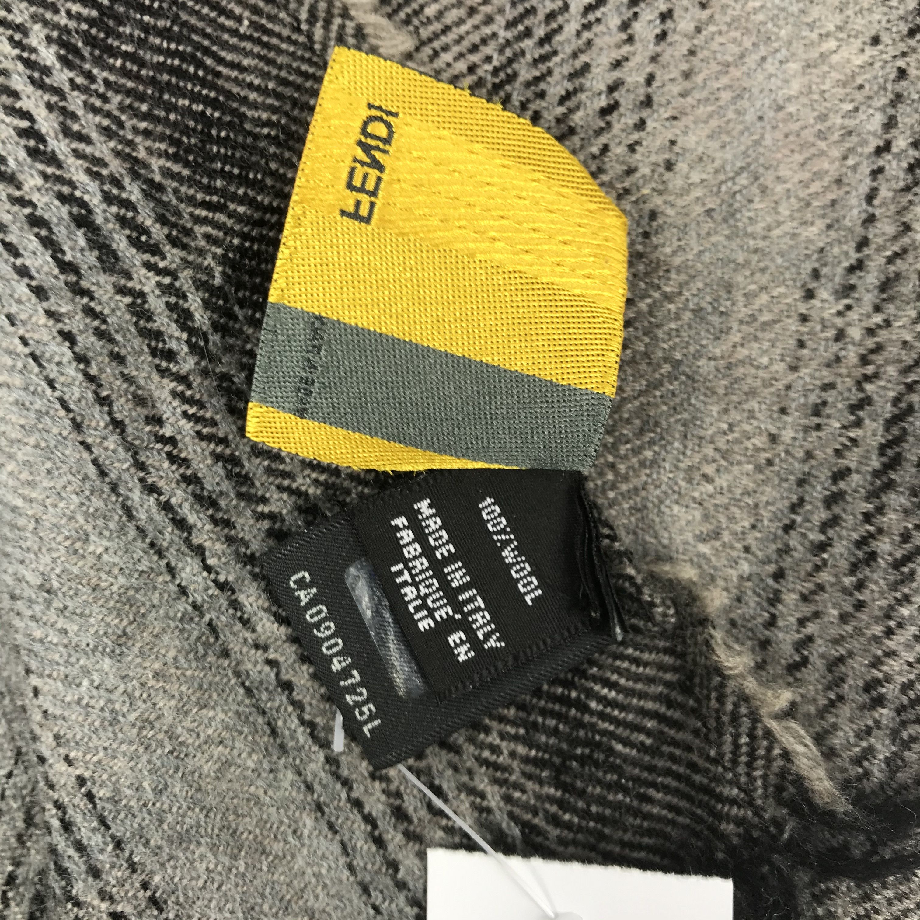 Fendi Vintage Fendi Scarf Muffler FF Monogram Wool Scarves Size ONE SIZE - 5 Thumbnail