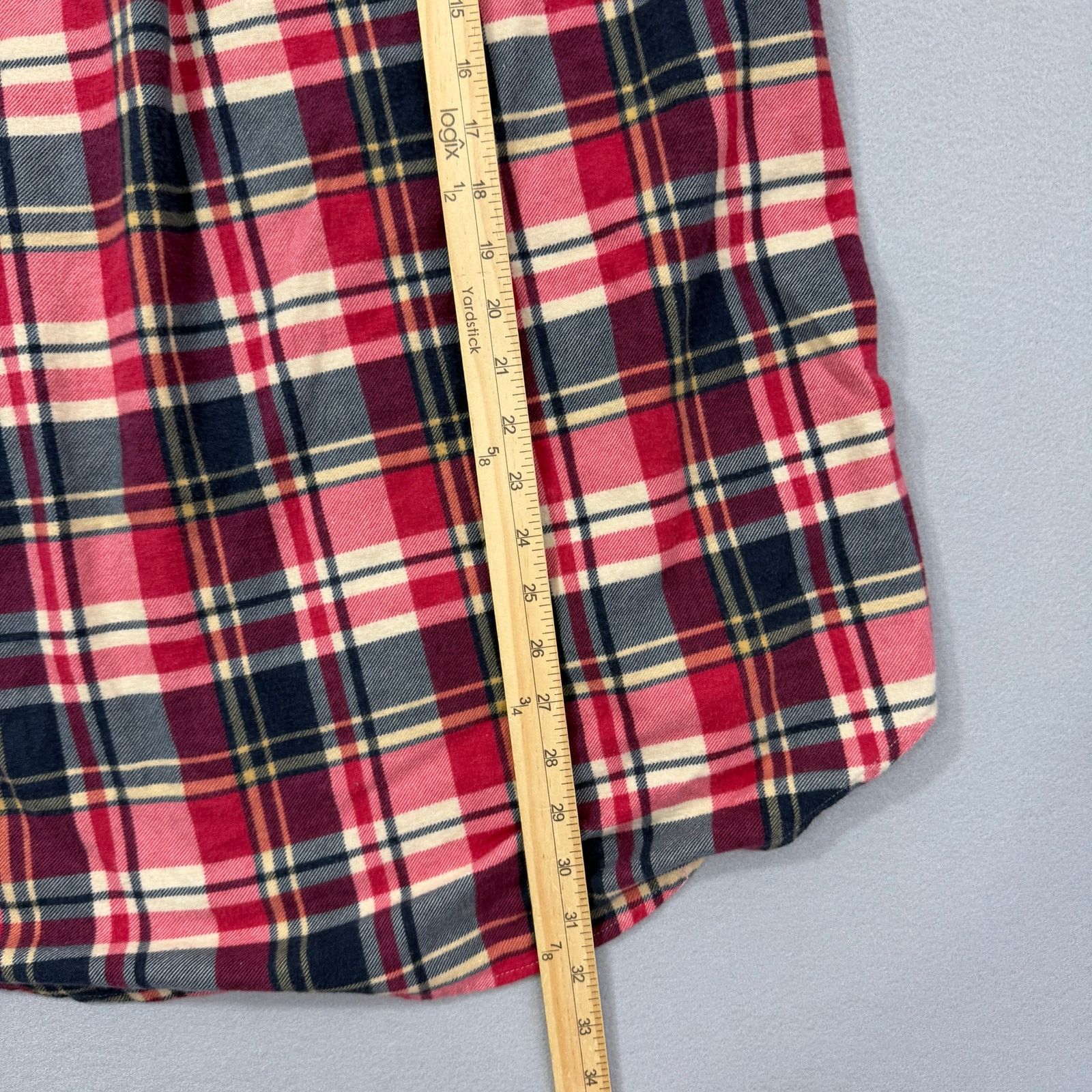 J.Crew Vintage J Crew Flannel Shirt Men's Large Red Plaid Preppy Size US L / EU 52-54 / 3 - 7 Thumbnail