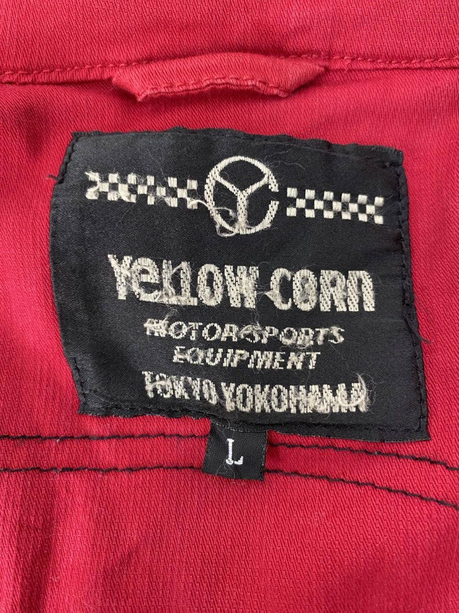 YELLOW CORN 90’s Yellow Corn Sledge Hammer Highway Motorcycle Jacket Size US L / EU 52-54 / 3 - 3 Thumbnail