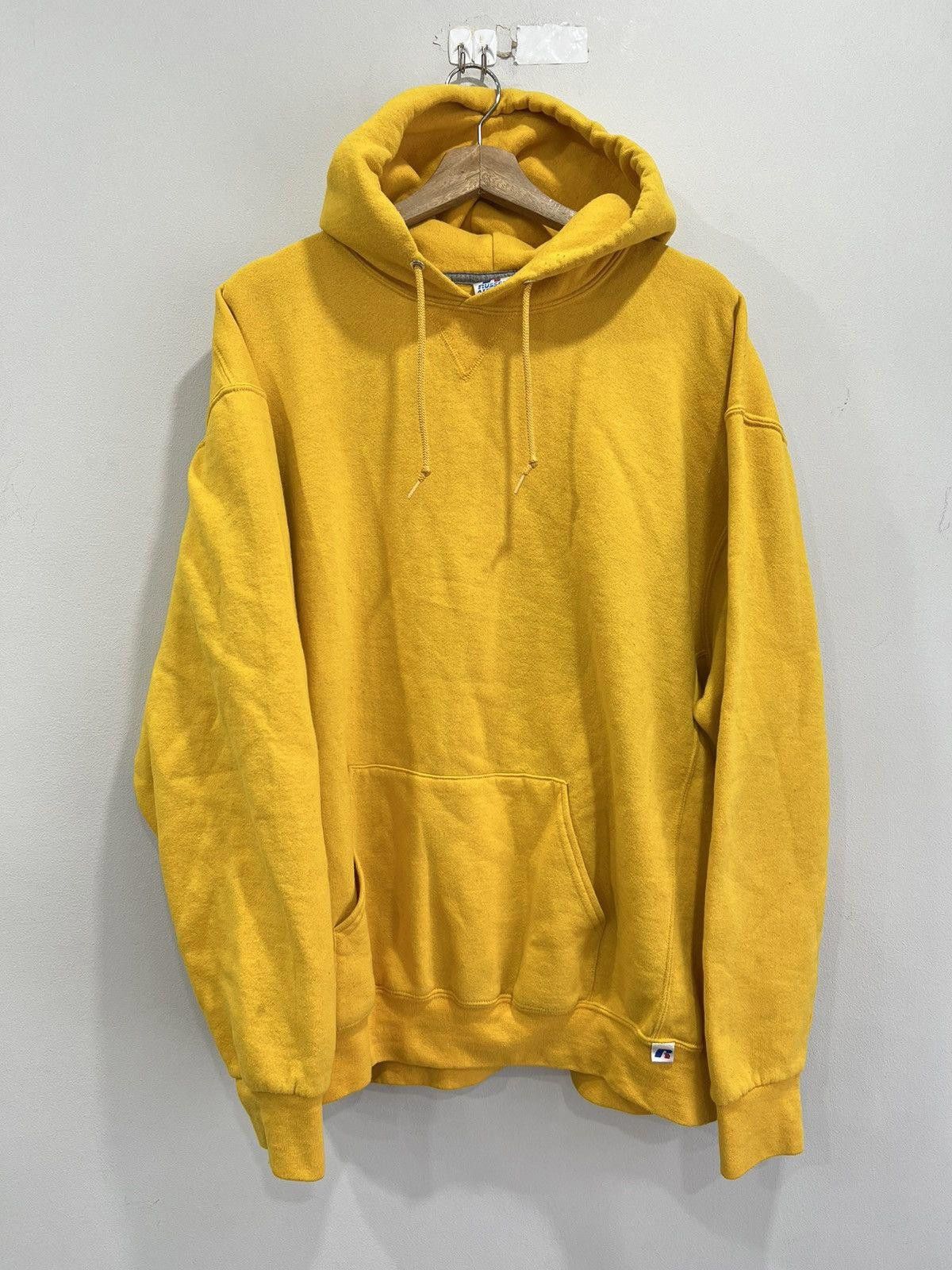 Vintage Vintage Russell Athletic Hoodie Sweater blank xxl Size US XXL / EU 58 / 5 - 1 Thumbnail
