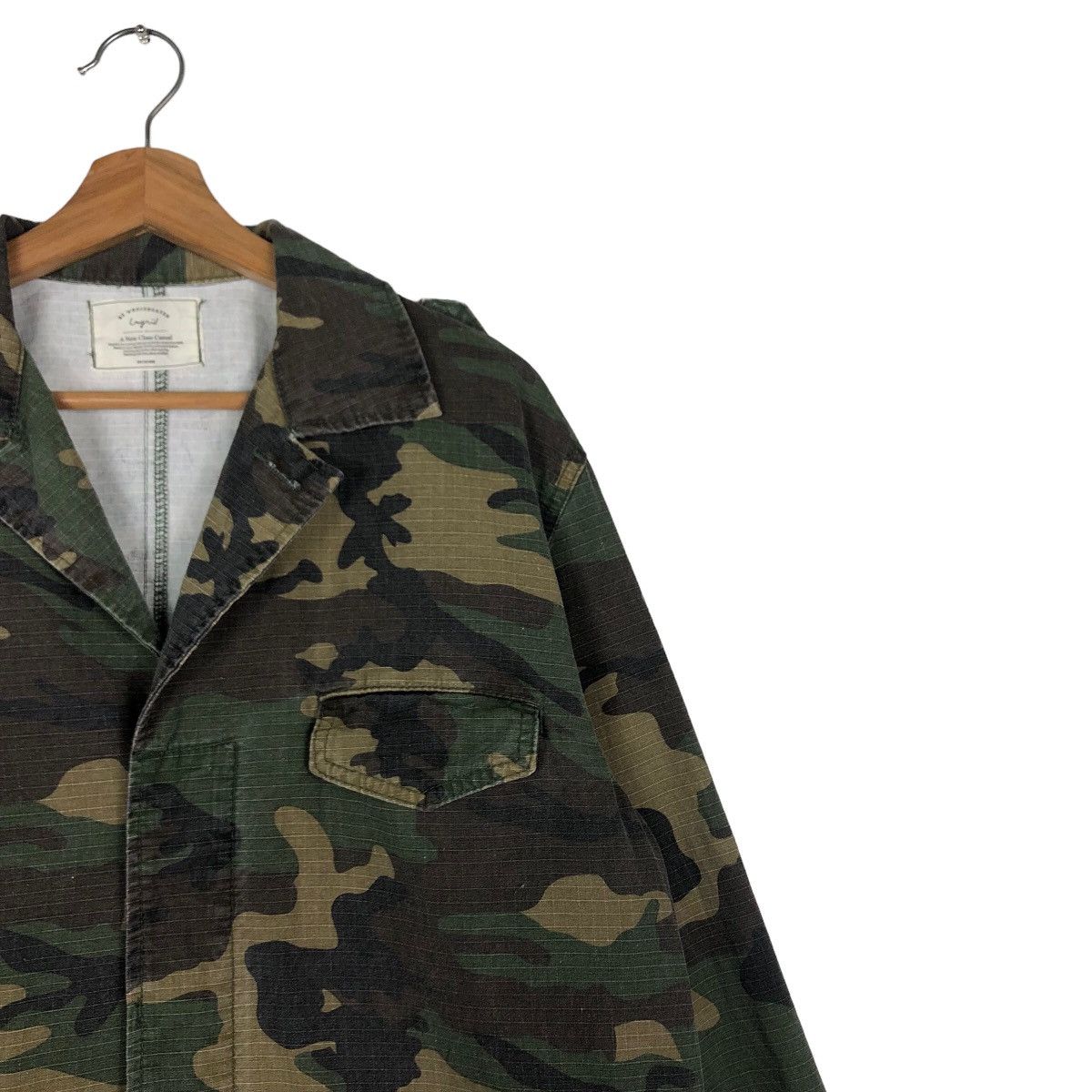 Hysteric Glamour 🔥Vintage Camo Button Jacket Ungrid Japan Made Size US M / EU 48-50 / 2 - 6 Thumbnail
