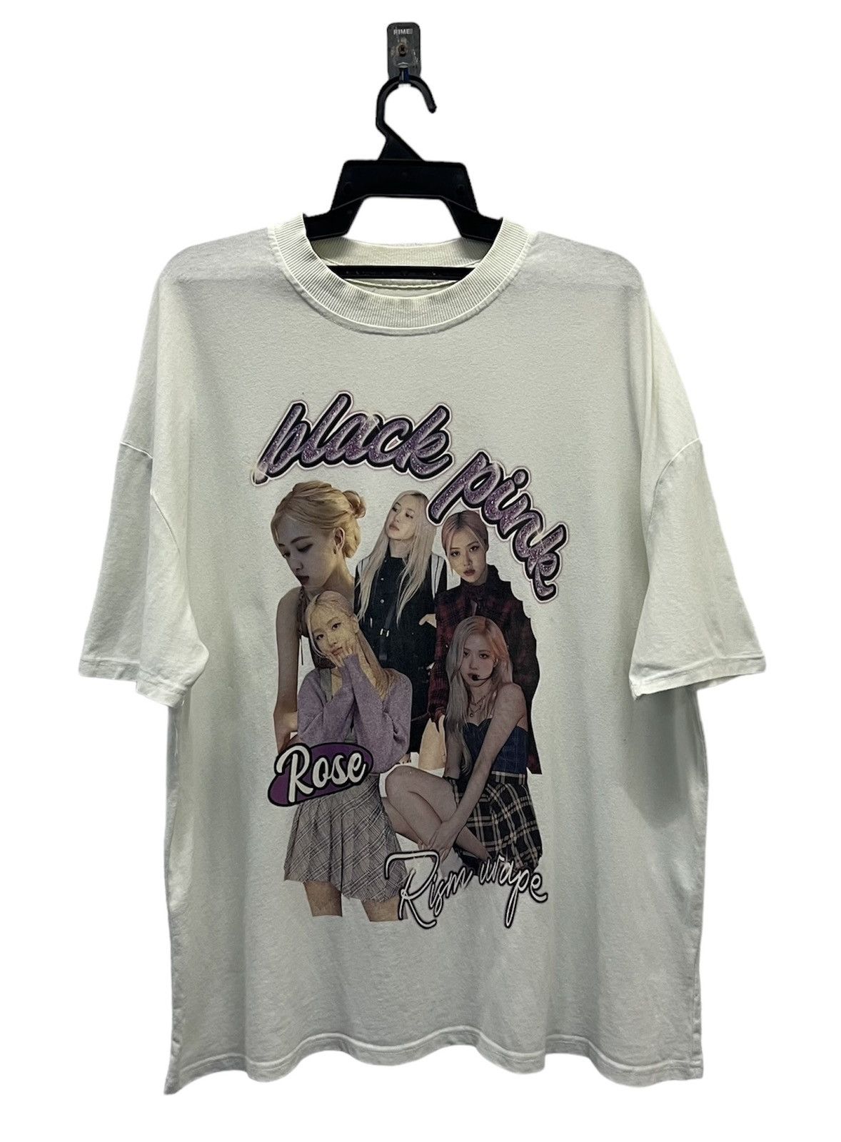 Band Tees Vintage Y2K BLACK PINK ROSE MONEY TEMPTATION SHIRT Size US XL / EU 56 / 4 - 1 Thumbnail