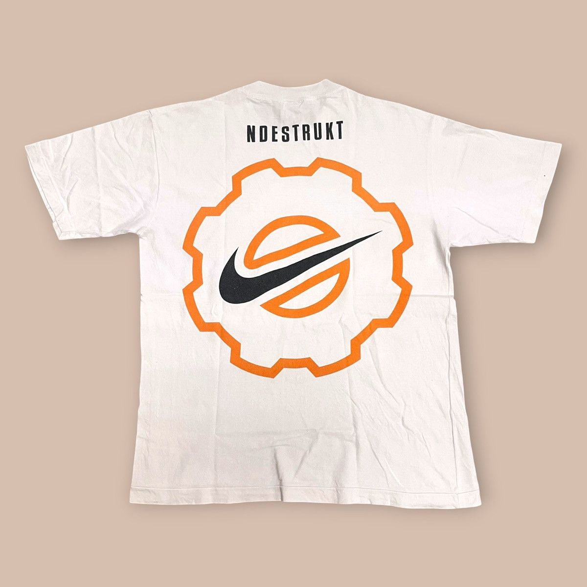 Nike OG 90s Nike NDESTRUKT "Dennis Rodman" Logo Tee Size US M / EU 48-50 / 2 - 3 Thumbnail