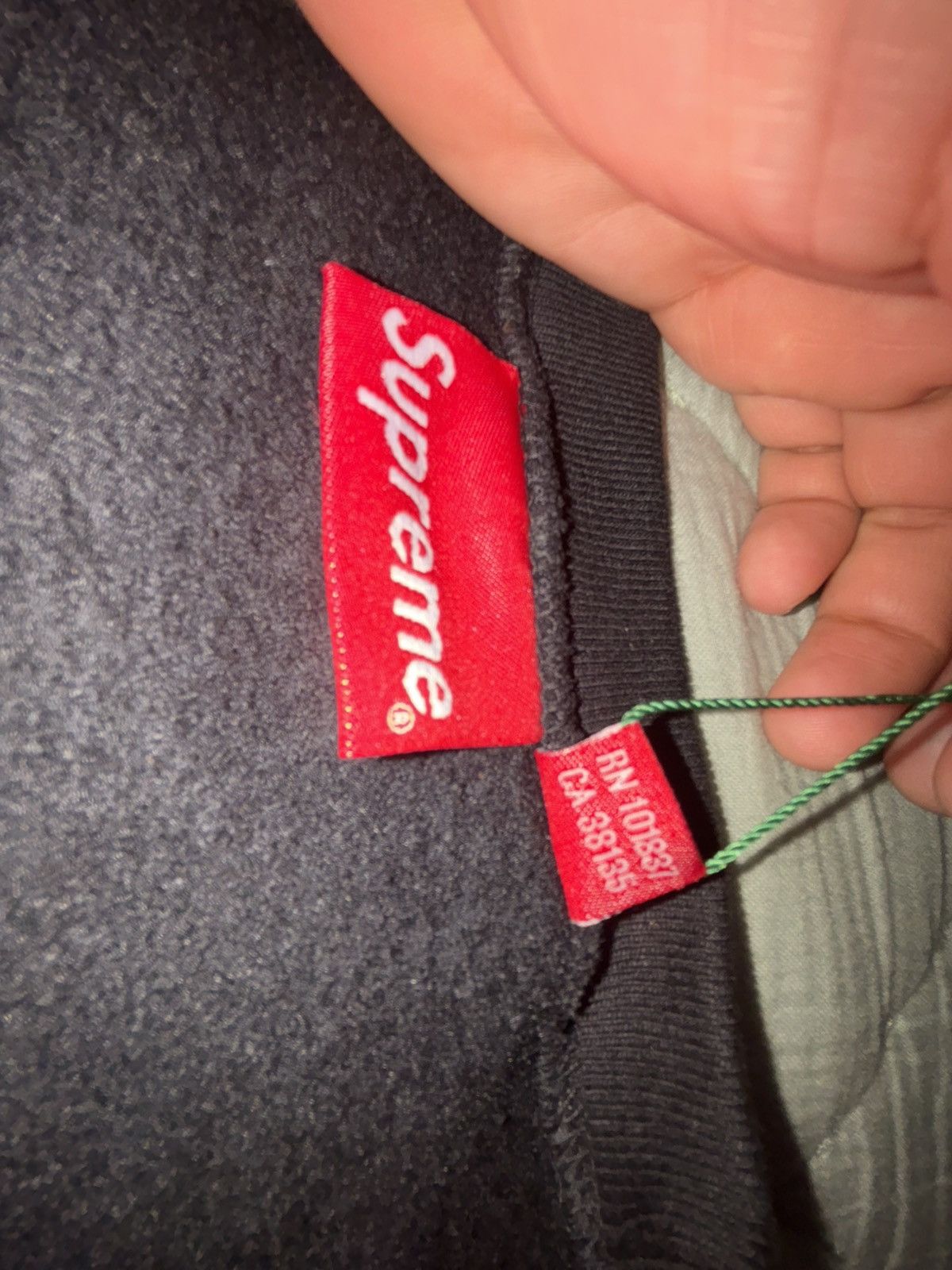 Supreme Supreme Box Logo Crewneck (FW22) Size US XXL / EU 58 / 5 - 6 Thumbnail