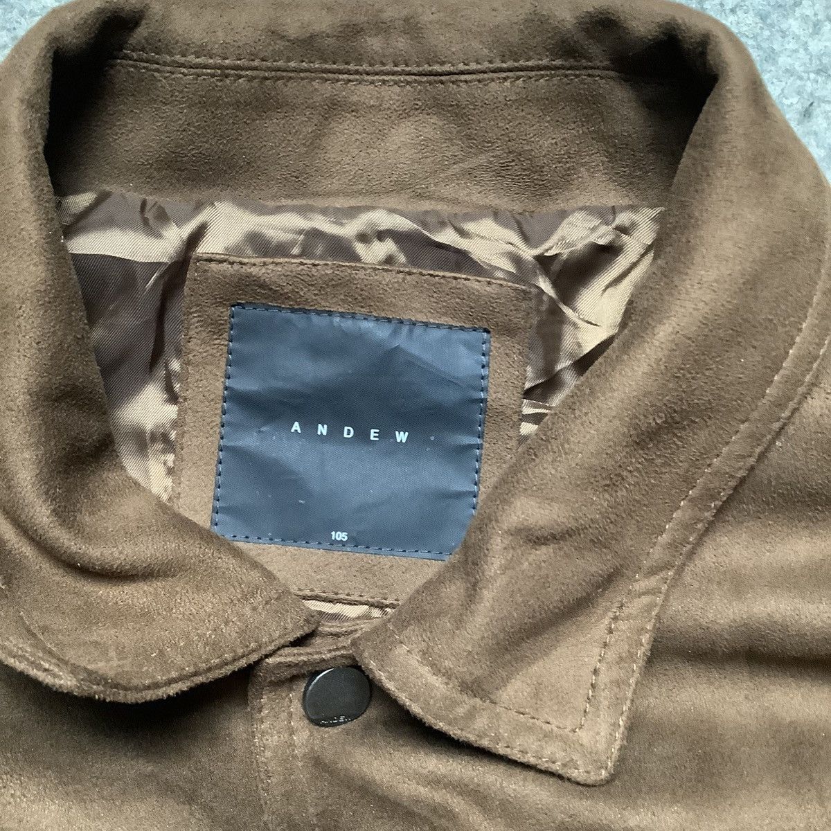 ANDEW × Japanese Brand × Le Grande Bleu (L.G.B.) Andew Casual Jacket Snap Button Size US L / EU 52-54 / 3 - 5 Thumbnail