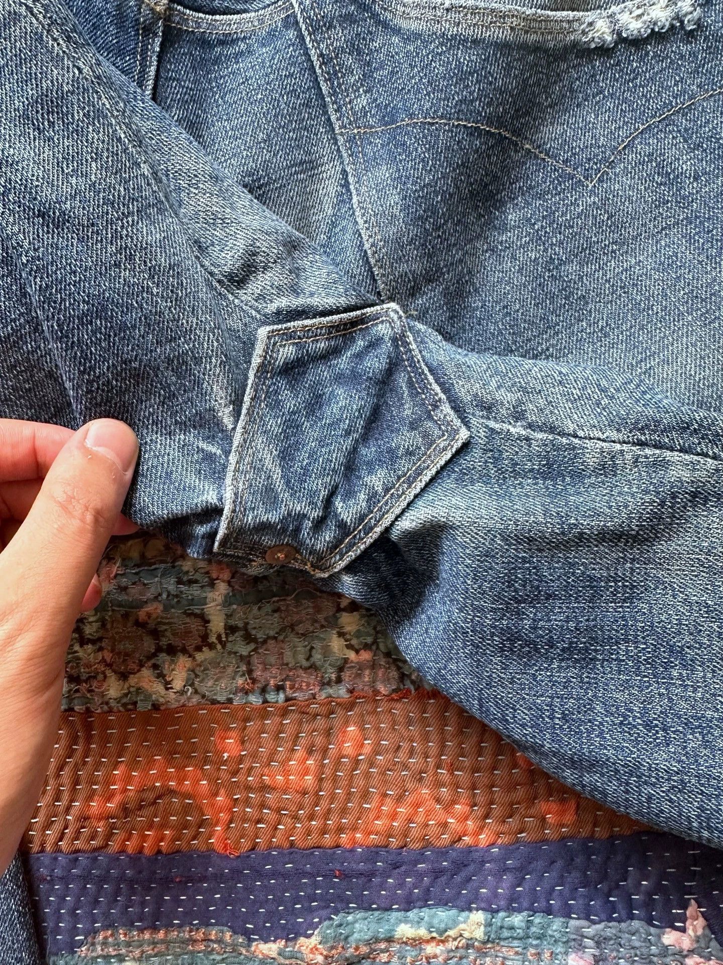RRL Ralph Lauren RRL Vintage Distressed Jeans 36x34 Beggy Fit Size US 36 / EU 52 - 7 Thumbnail