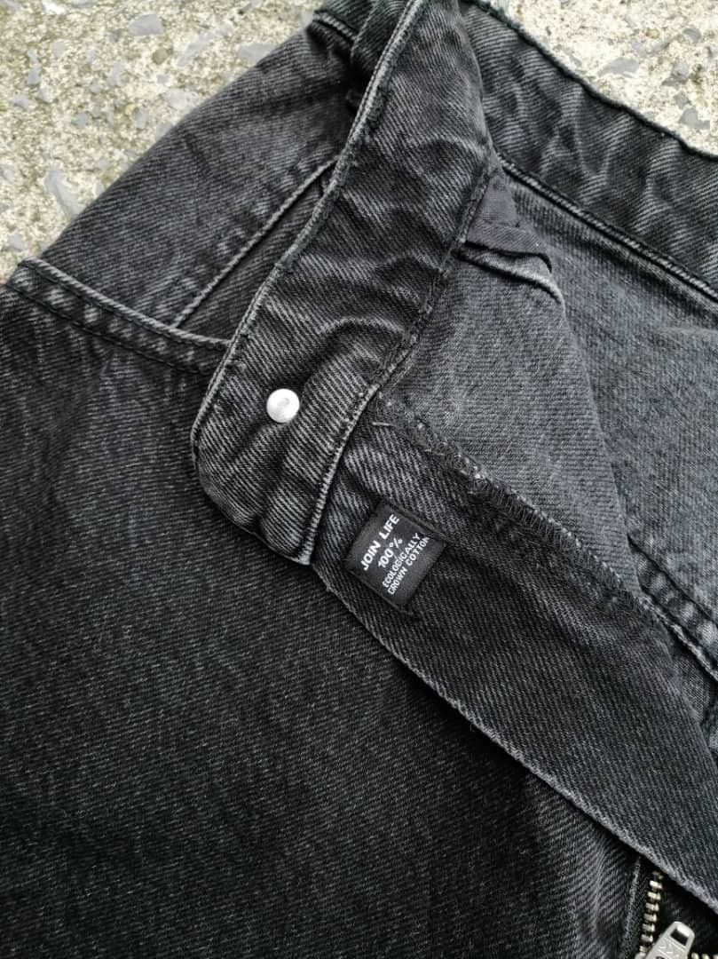 Zara Zara Black Denim Jeans Size US 26 / EU 42 - 7 Thumbnail
