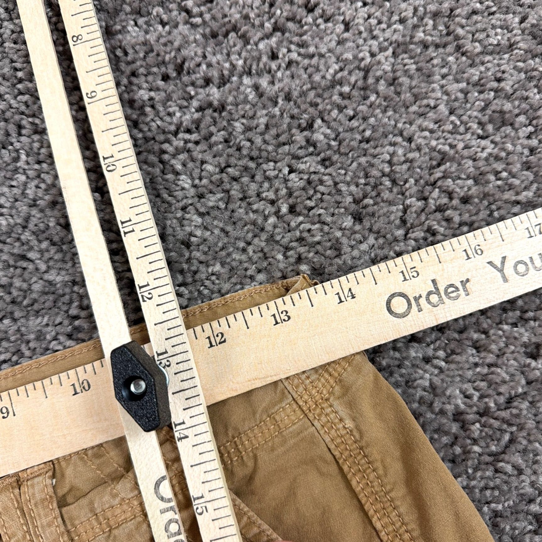 American Eagle Outfitters American Eagle Outfitters Pants Womens 4 Brown Jogger Cargo Mid Rise Ankle Tie 26x31 Size 27" / US 4 / IT 40 - 5 Thumbnail