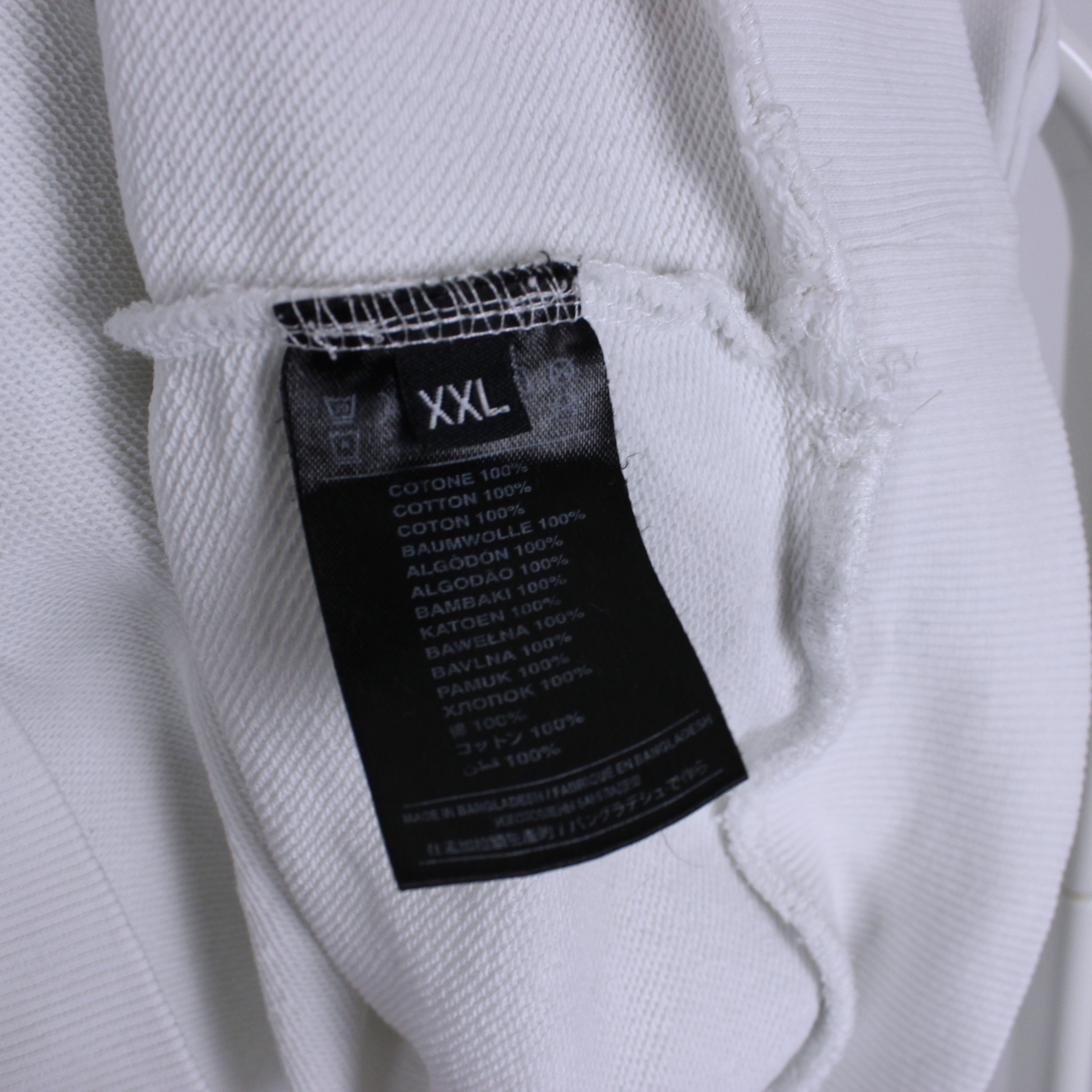 John Richmond John Richmond sweatshirt men cotton big logo L XL white Size US XL / EU 56 / 4 - 8 Thumbnail