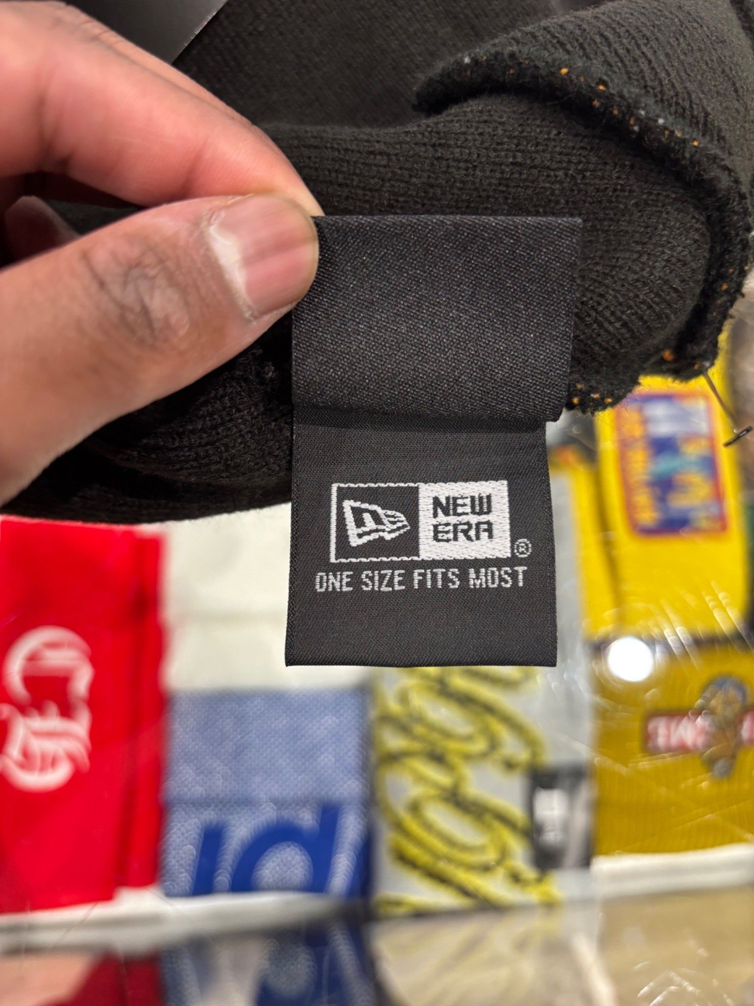Supreme Supreme New Era Stars Beanie Black Size ONE SIZE - 4 Thumbnail