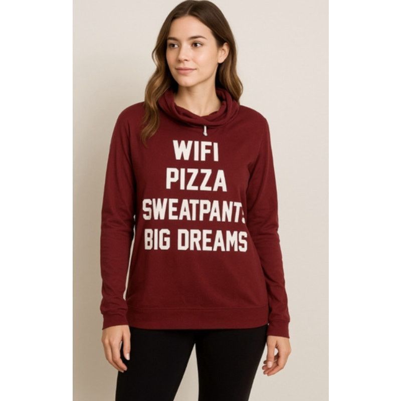 Other French A Pastry Hoodie Wifi Pizza Sweatpants Big Dreams M Size M / US 6-8 / IT 42-44 - 1 Thumbnail