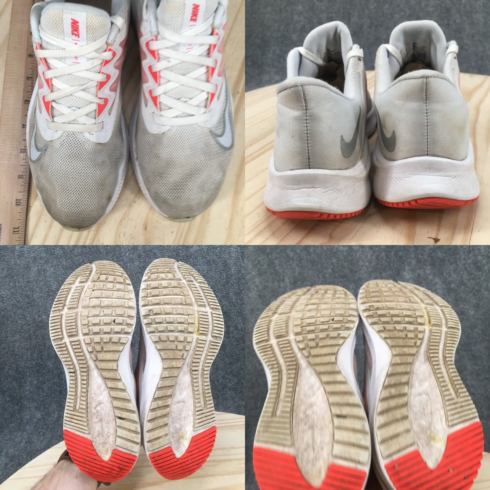 Nike Nike Quest 3 Running Sneakers Women's White Lace Up Low Top CD0232-105 Shoes Size M / US 6-8 / IT 42-44 - 8 Thumbnail