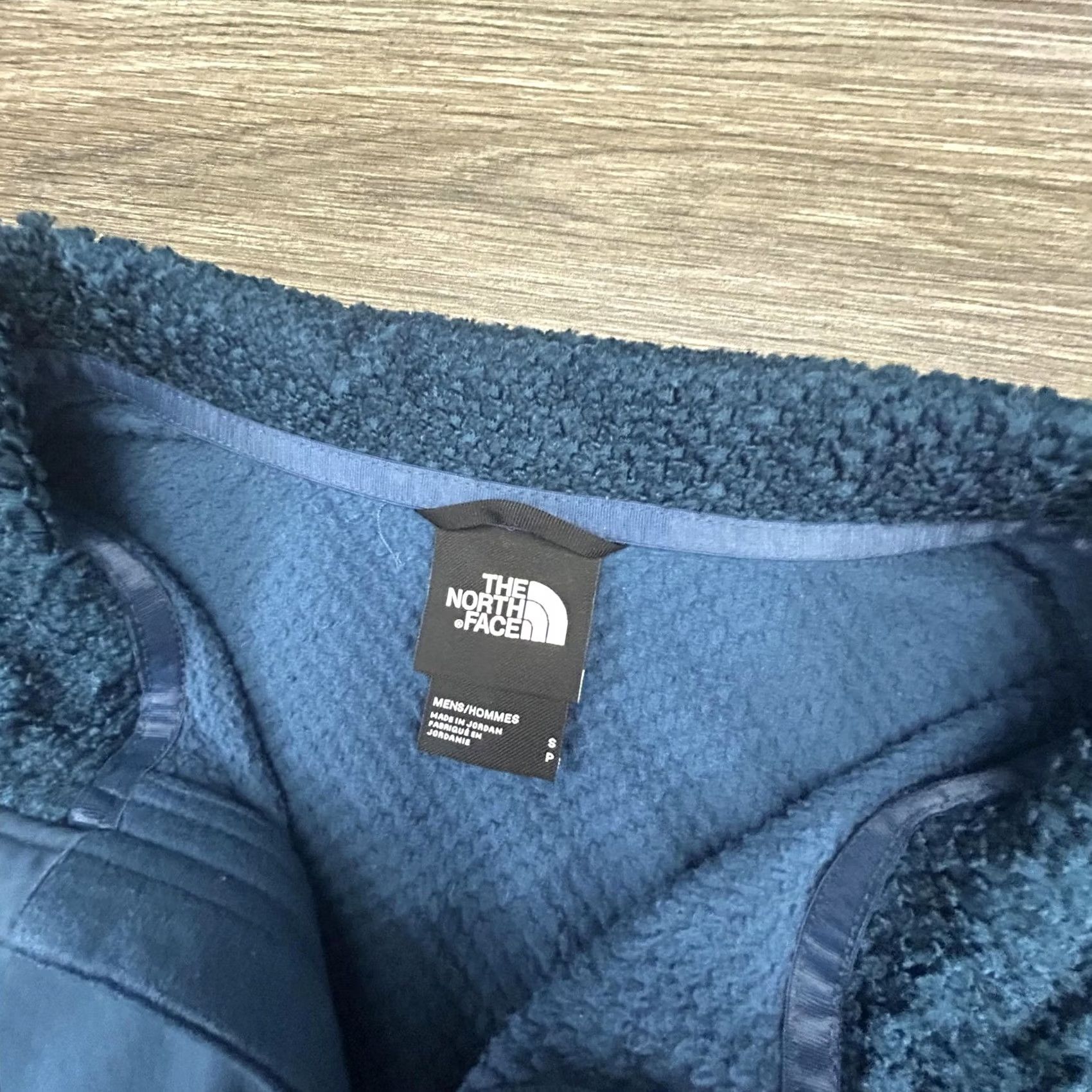 The North Face The North Face Jacket Mens Small Blue Fleece Lined Softshell Full Zip Hiking Size US S / EU 44-46 / 1 - 6 Thumbnail