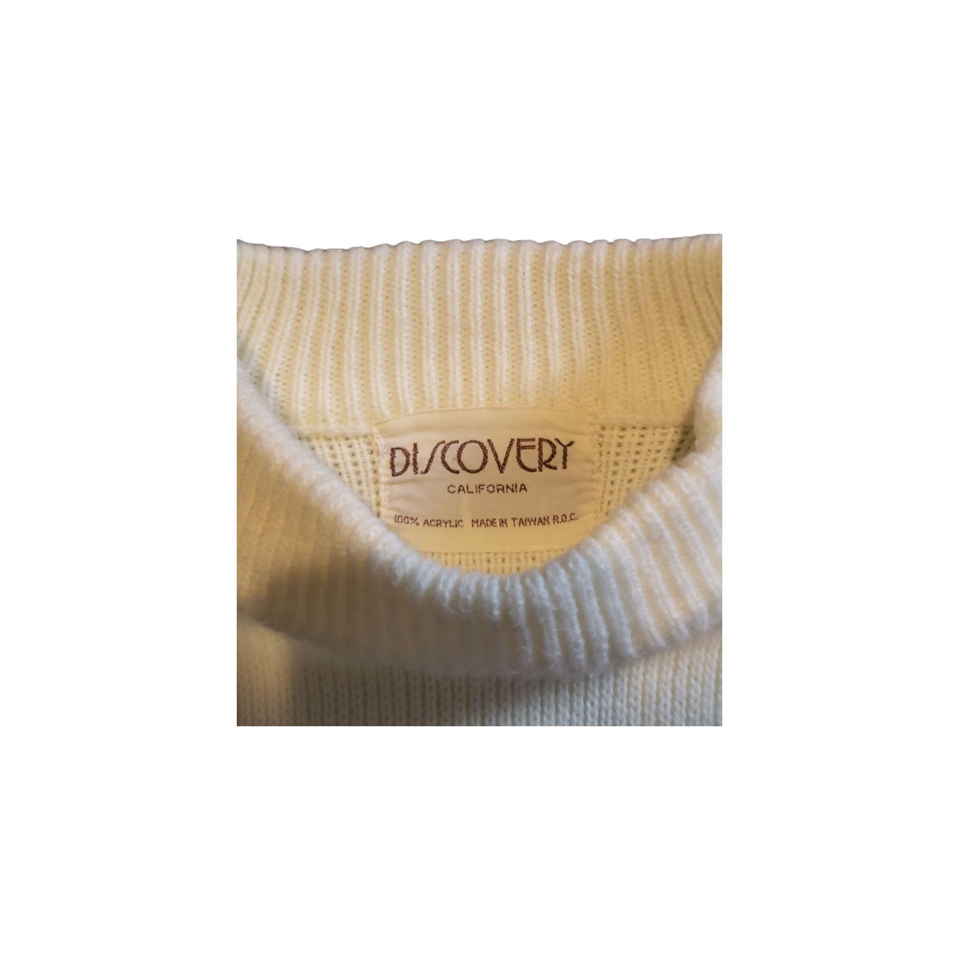 Other Discovery California Reindeer Sweater Men Sz L Mock Neck Hol Size US L / EU 52-54 / 3 - 6 Thumbnail