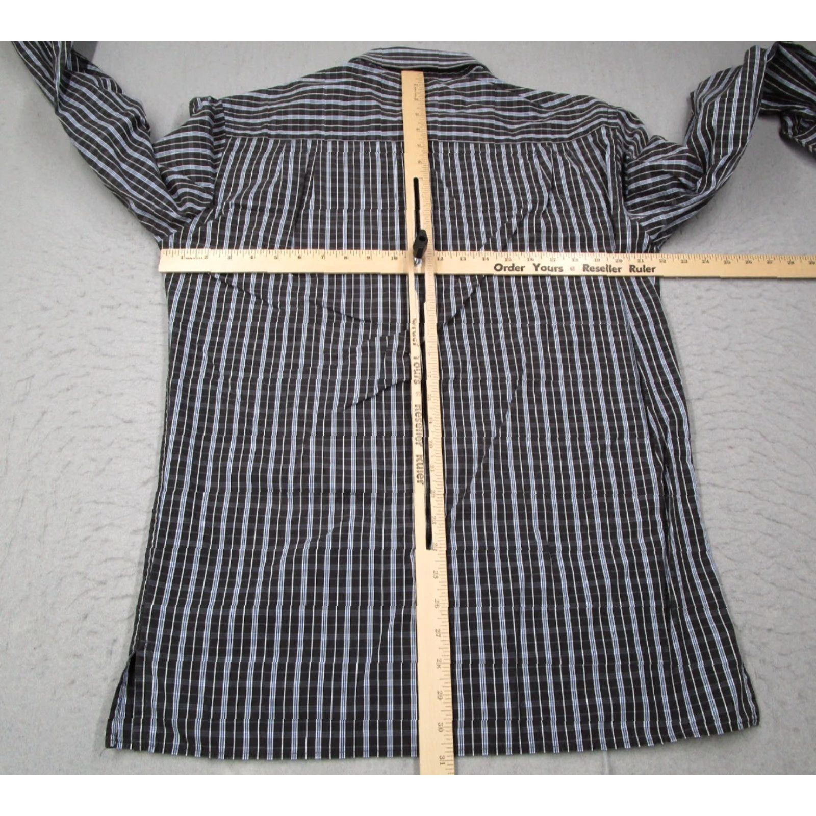 Ermenegildo Zegna Ermenegildo Zegna Shirt Mens Large Blue Stripe Long Sleeve Button-Up Casual Workwear Size US L / EU 52-54 / 3 - 6 Thumbnail