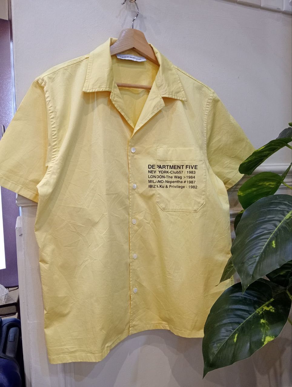 DEPARTMENT5 DEPARTMENT FIVE POCKET BUTTON SHIRT SIZE 40 Size US M / EU 48-50 / 2 - 1 Thumbnail