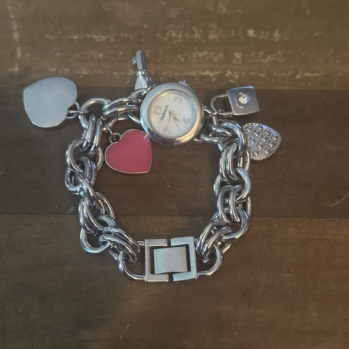 Style & Co Style & Co silver tone charm bracelet watch Size ONE SIZE - 9 Thumbnail
