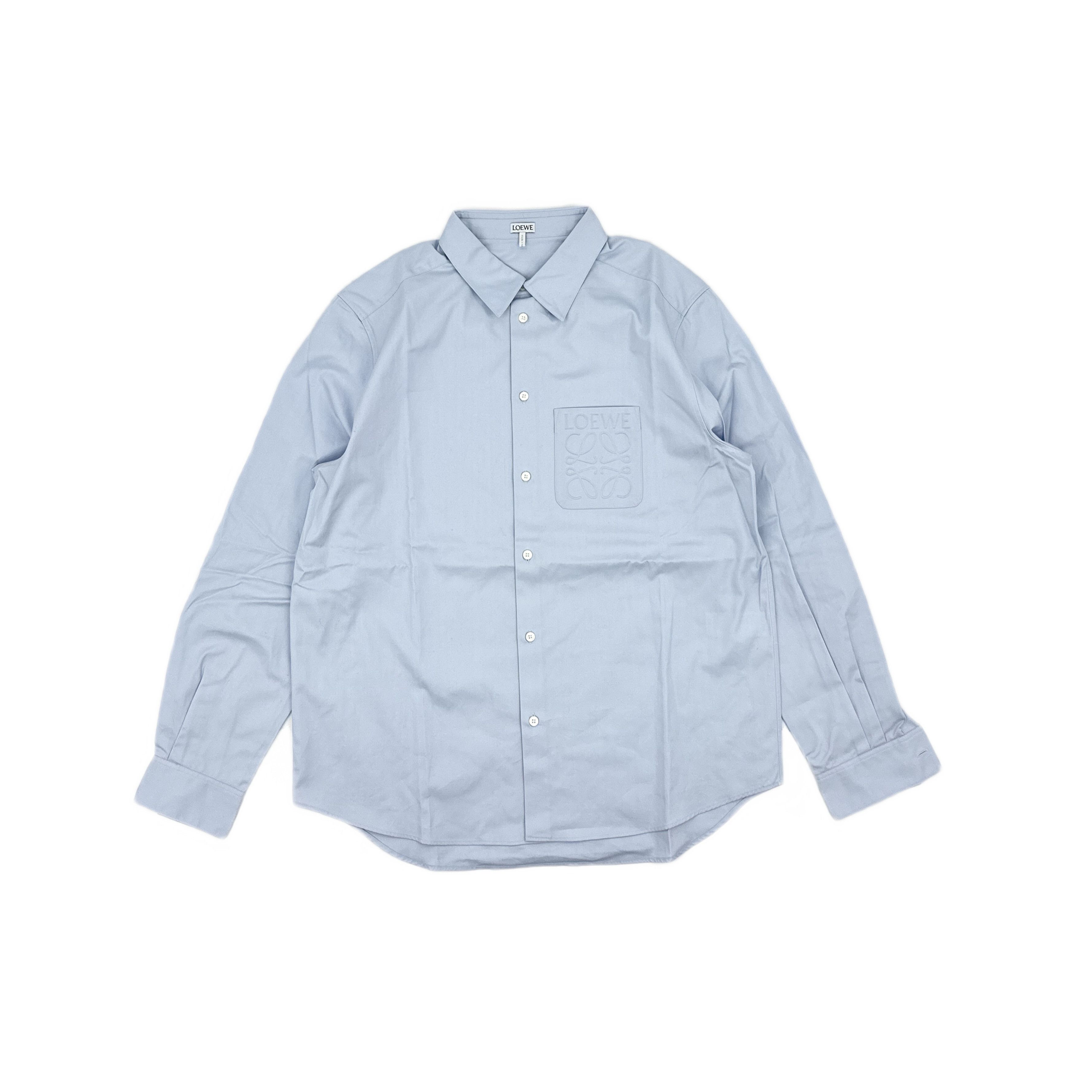 Loewe Loewe Anagram Logo Button Up Shirt Size L Size US L / EU 52-54 / 3 - 1 Thumbnail