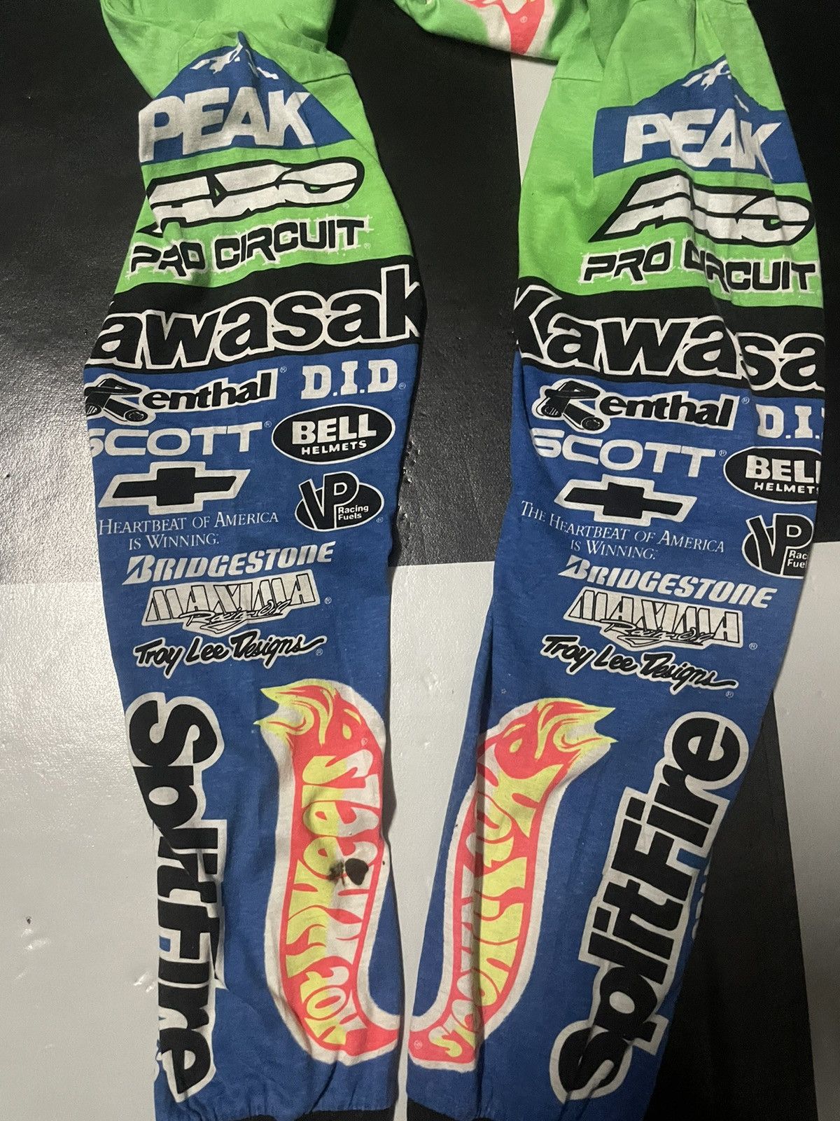 Other Vintage 1993 AXO Sport Team SplitFire Hot Wheels Kawasaki Size US M / EU 48-50 / 2 - 9 Thumbnail