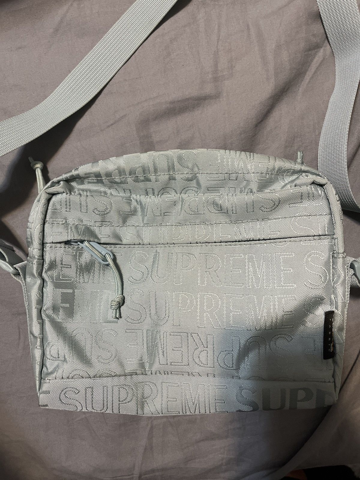 Supreme Supreme Shoulder Bag Ice Blue (SS19) | Grailed