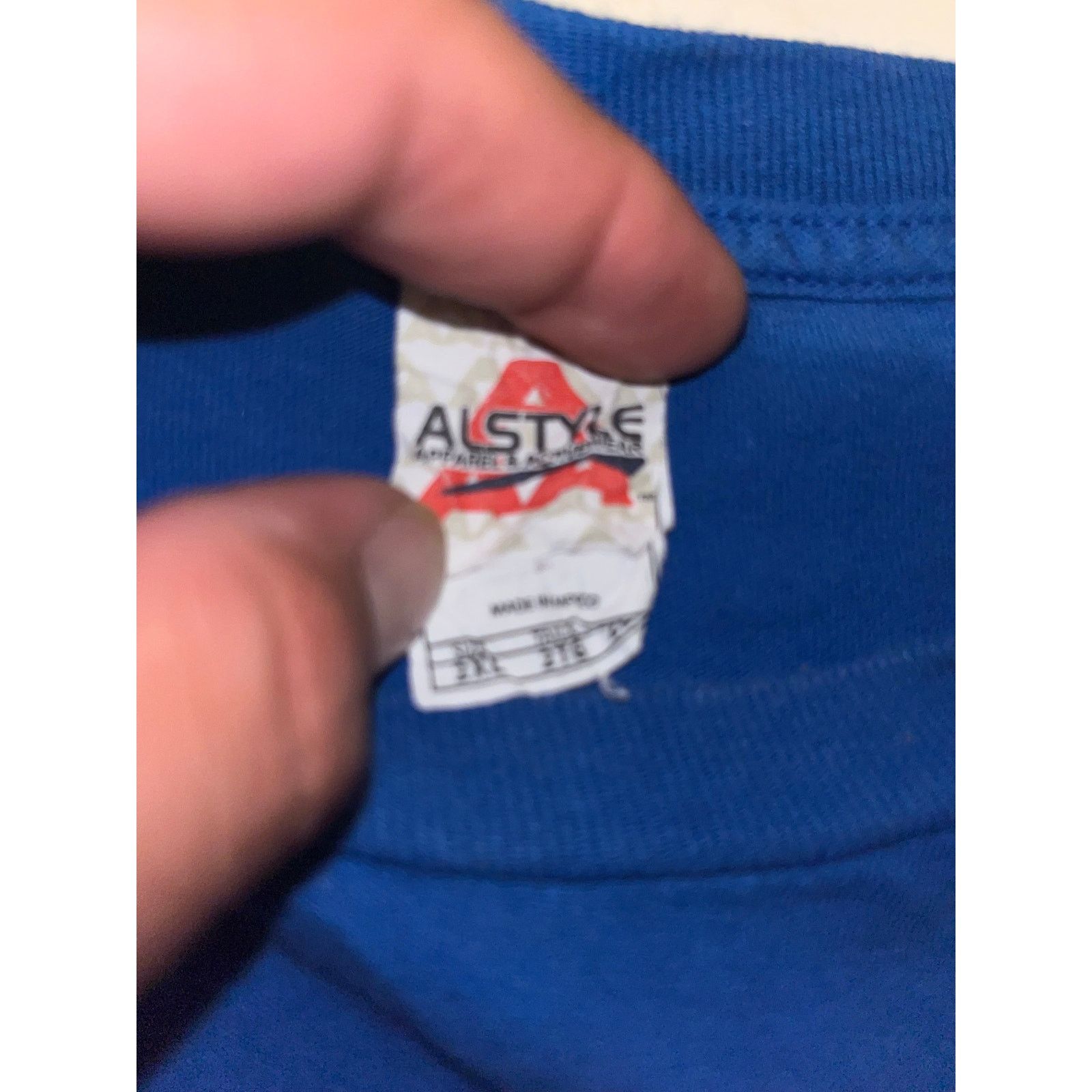 Alstyle Dale Jr nascar national guard 2XL shirt blue men’s Size US XS / EU 42 / 0 - 3 Thumbnail