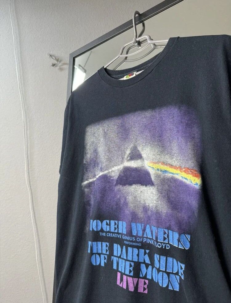 Band Tees × Pink Floyd × Vintage Vintage Pink Floyd Water Band Tee Rock The Dirk Side Size US M / EU 48-50 / 2 - 2 Thumbnail