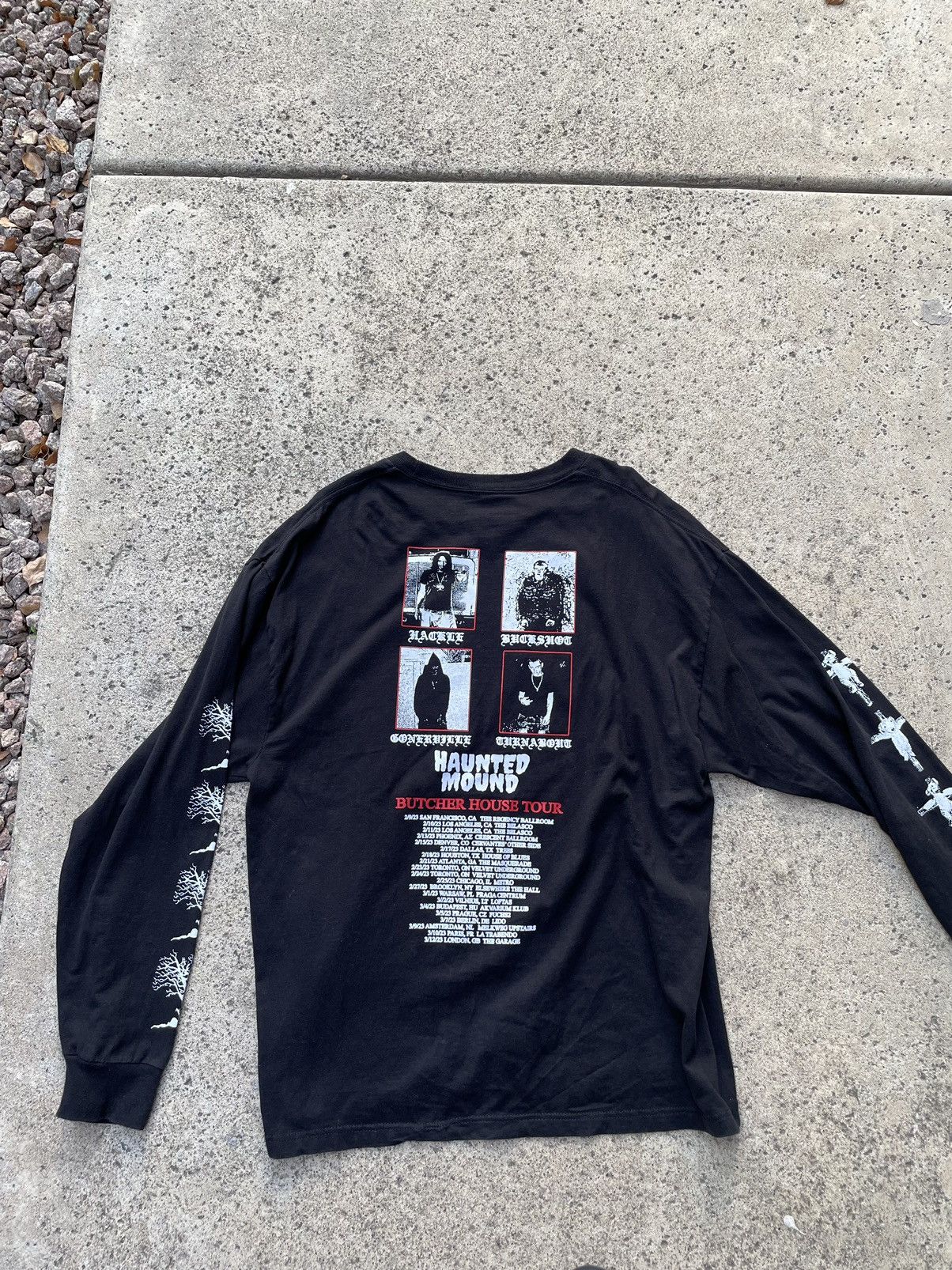 Haunted Mound Haunted mound 2023 tour merch long sleeve Size US L / EU 52-54 / 3 - 6 Thumbnail