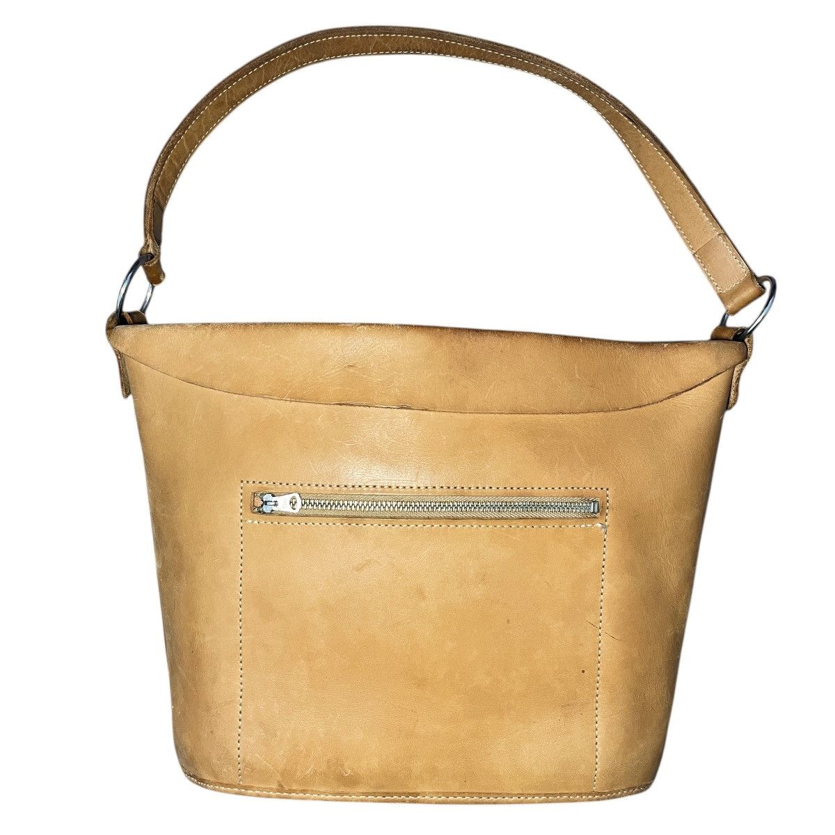 Comme des Garcons VINTAGE 90s Comme des Garcons tricot Vegan Leather Bag Size ONE SIZE - 1 Thumbnail